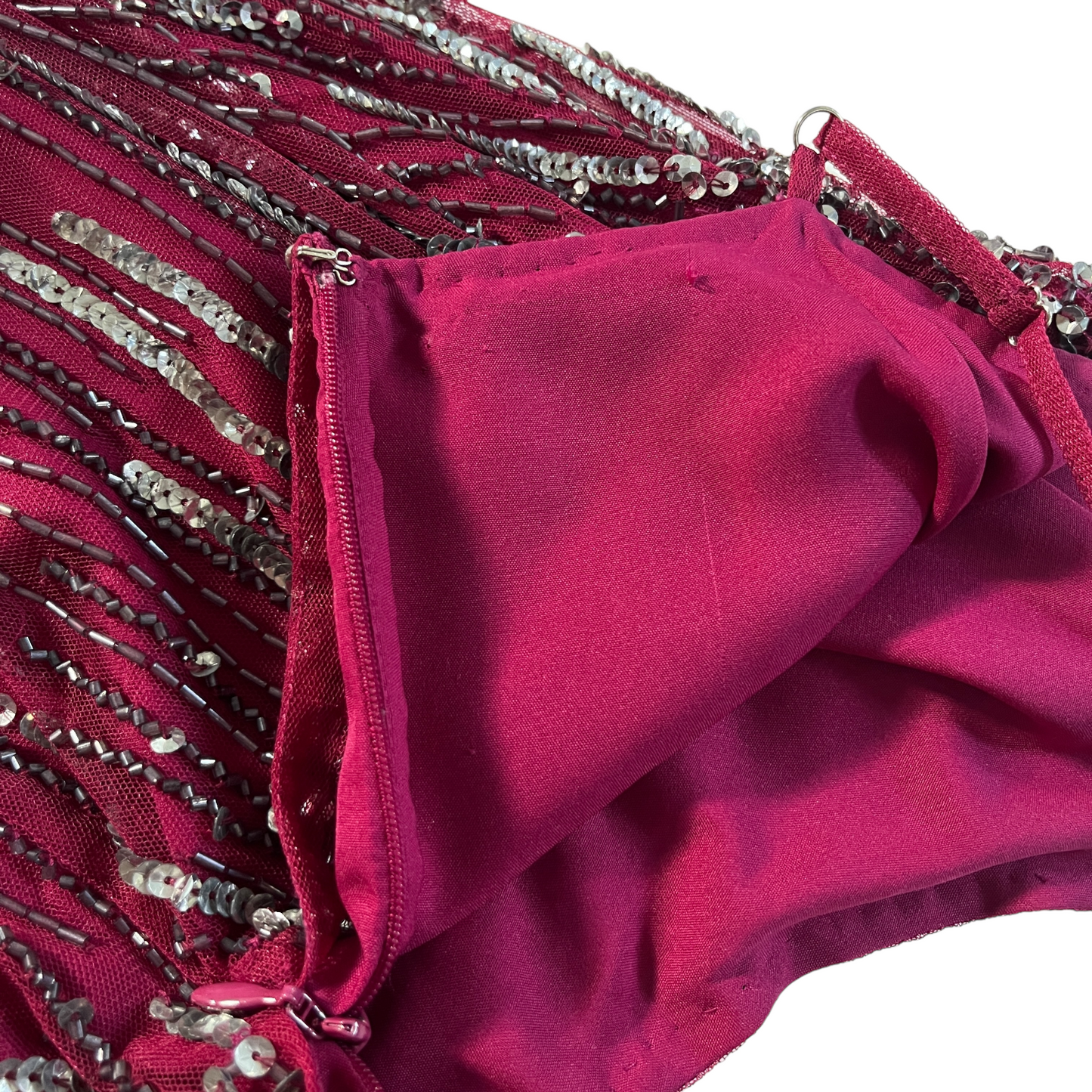 Tularosa Naiya Mini Dress in Berry Red