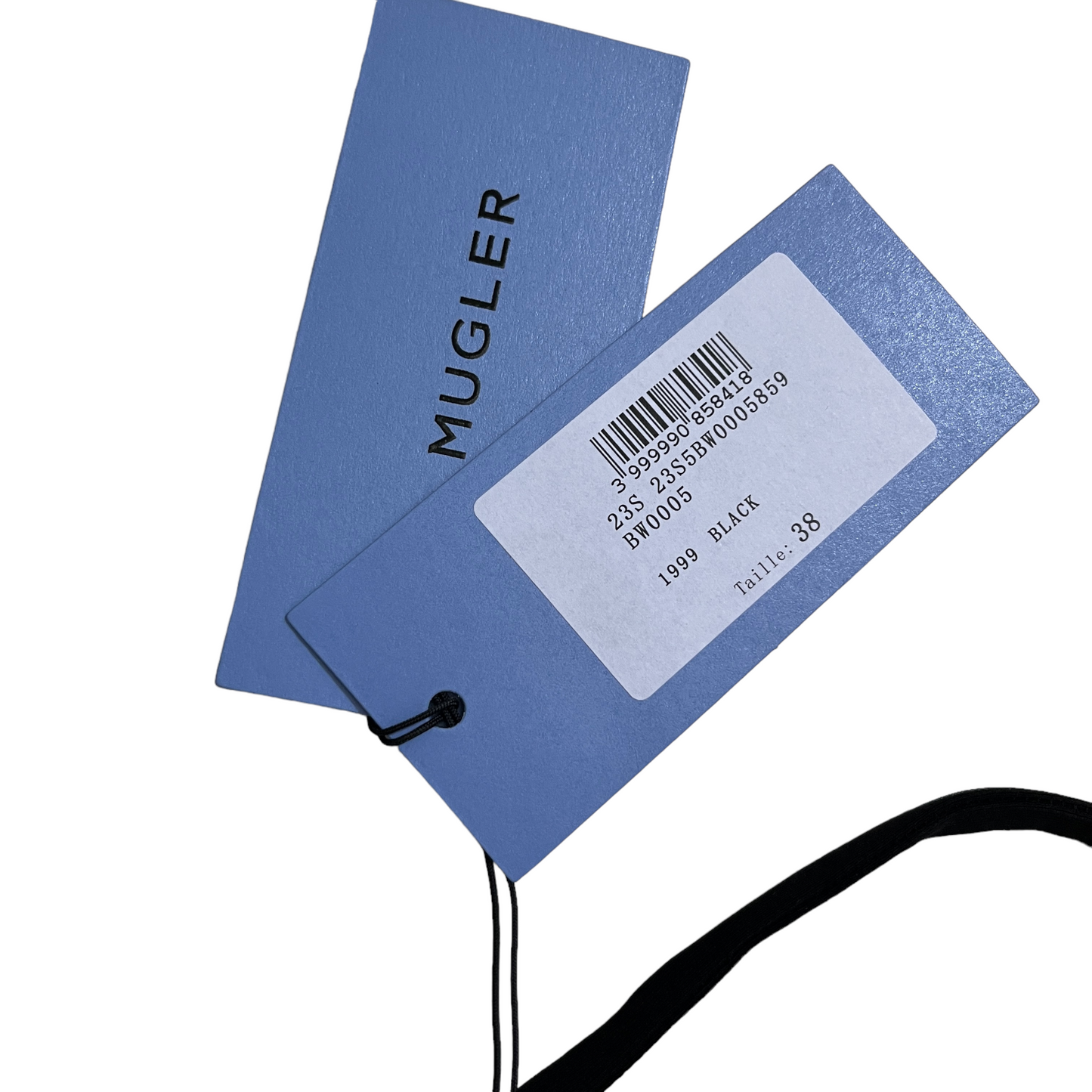 Mugler decorative-stitching Bikini Top