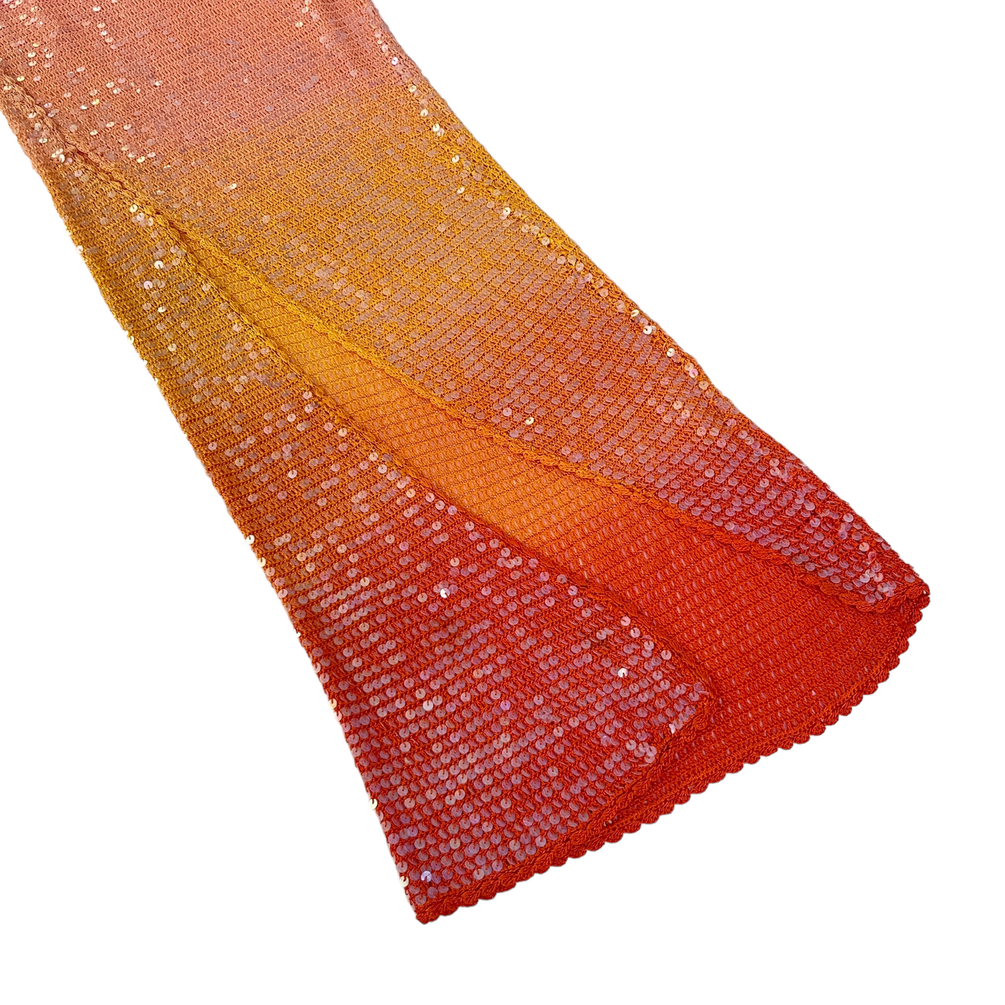 retrofete Candice Crochet Dress in Sunset Ombre