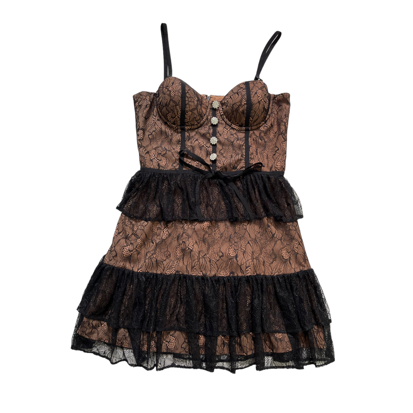 MAJORELLE Carley Mini Dress in Black