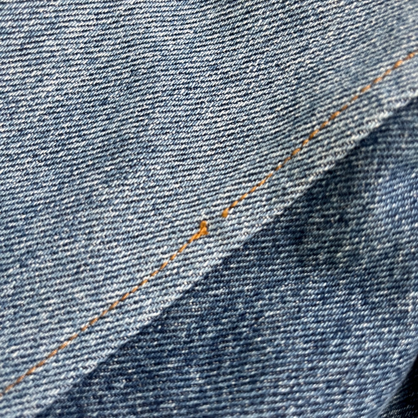 EB Denim Lace Up in Medium Wash