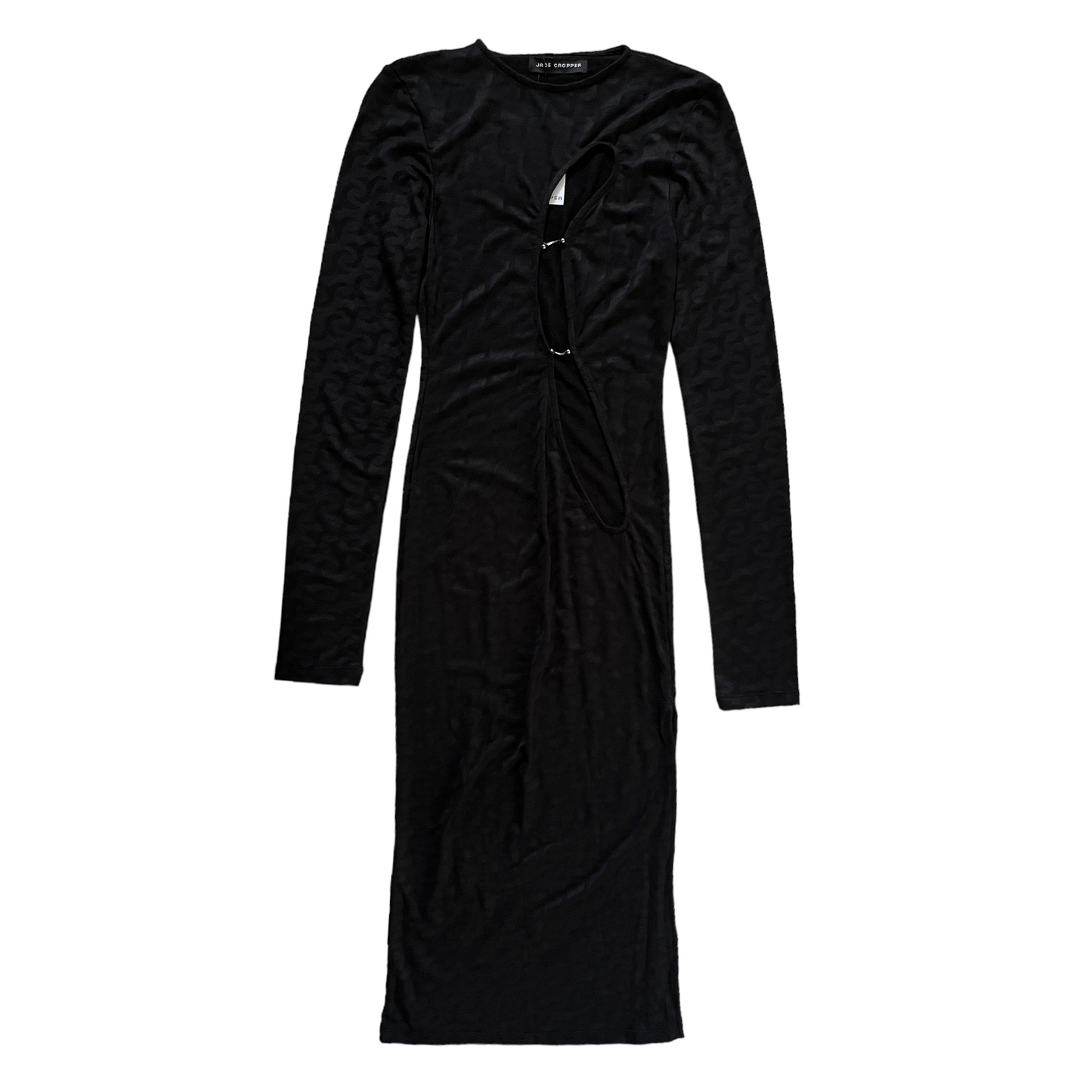 Jade Cropper Cutout Dress in Black