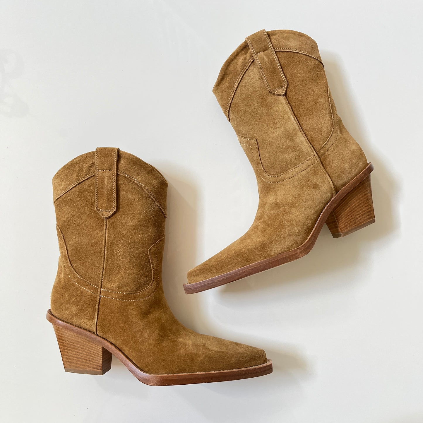 Paris Texas Dakota Ankle Boot Heel 60 in Caramel
