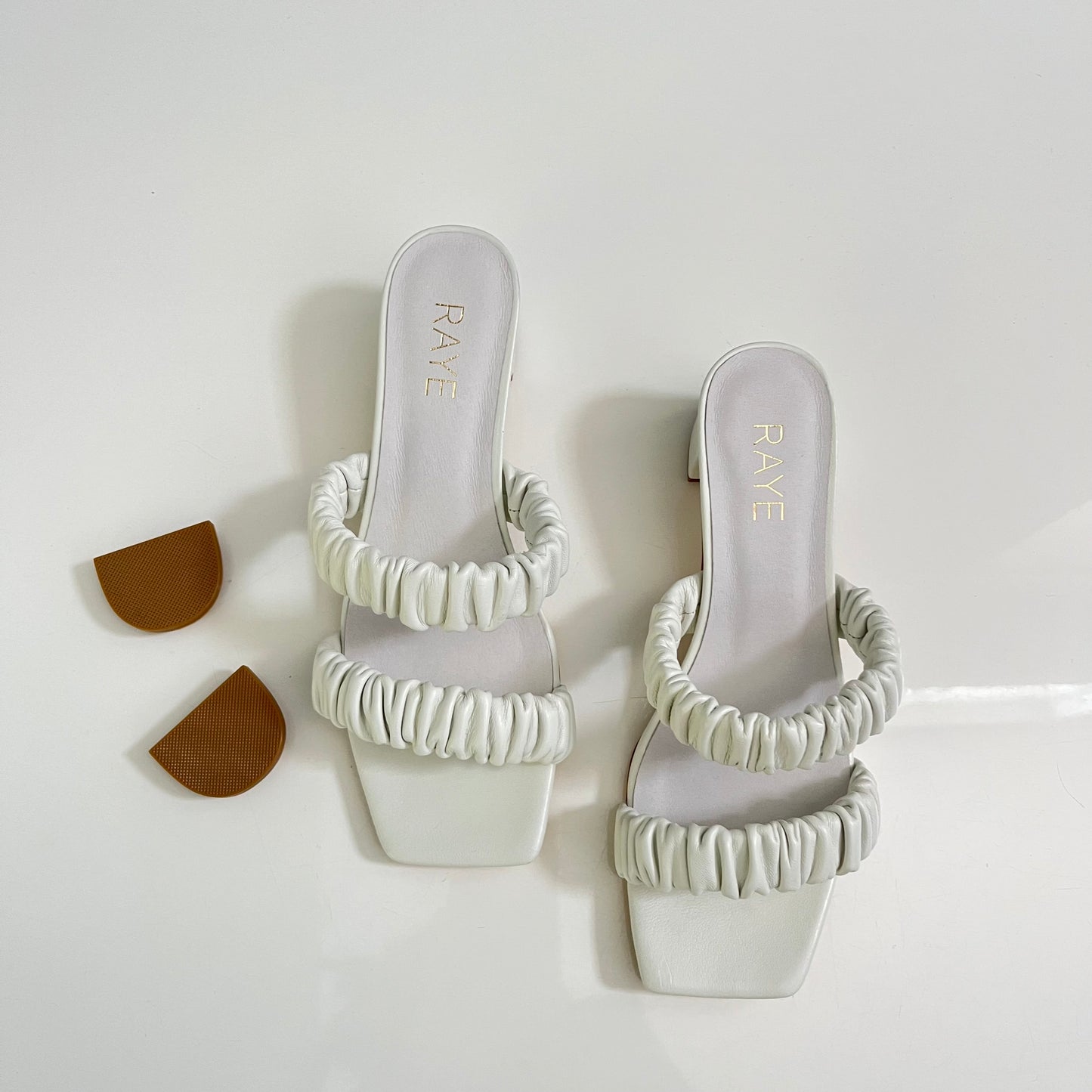 RAYE Posh Sandal in White
