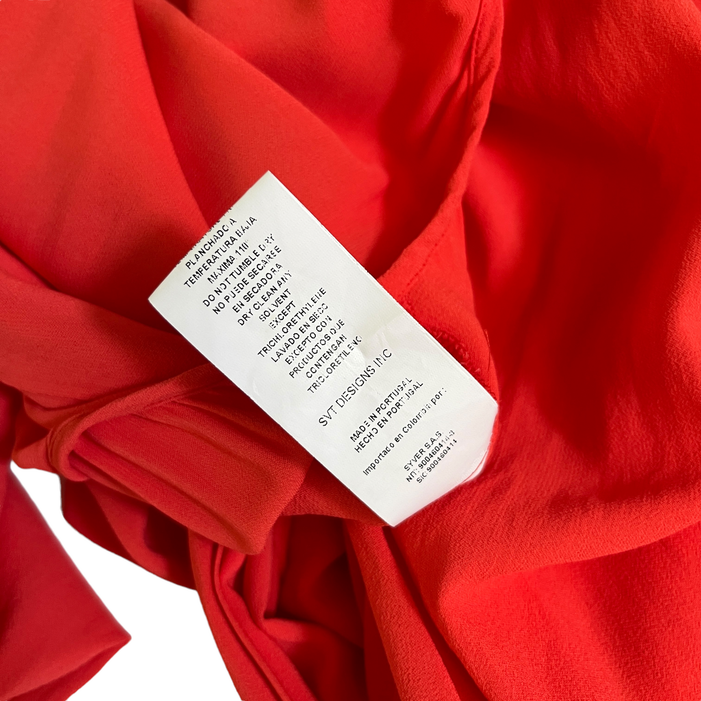 SILVIA TCHERASSI Temis Dress in Orange