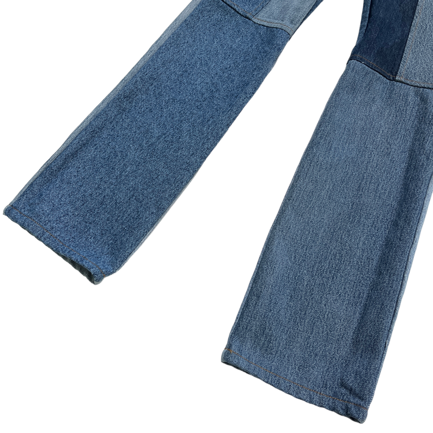 EB Denim Lace Up in Medium Wash