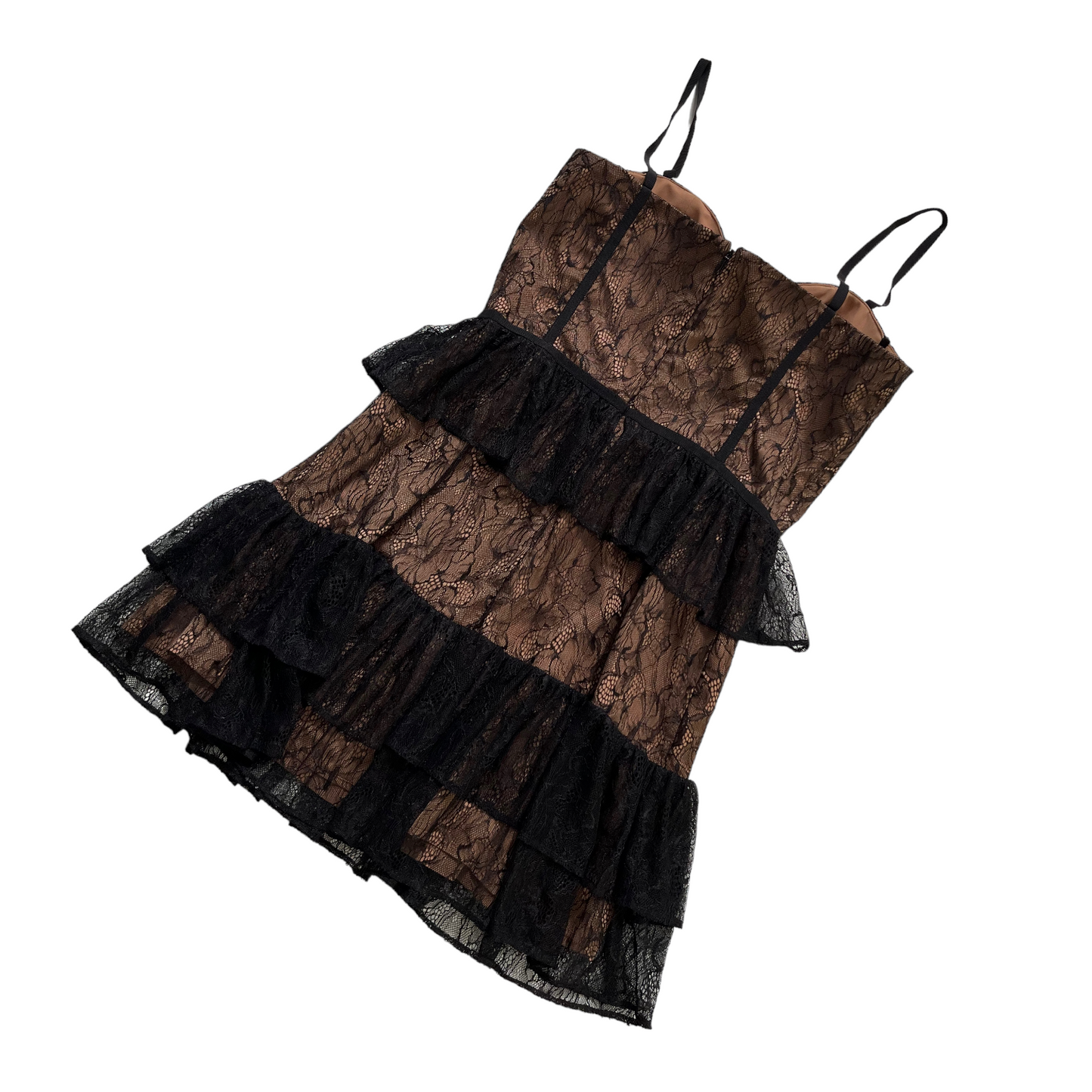 MAJORELLE Carley Mini Dress in Black