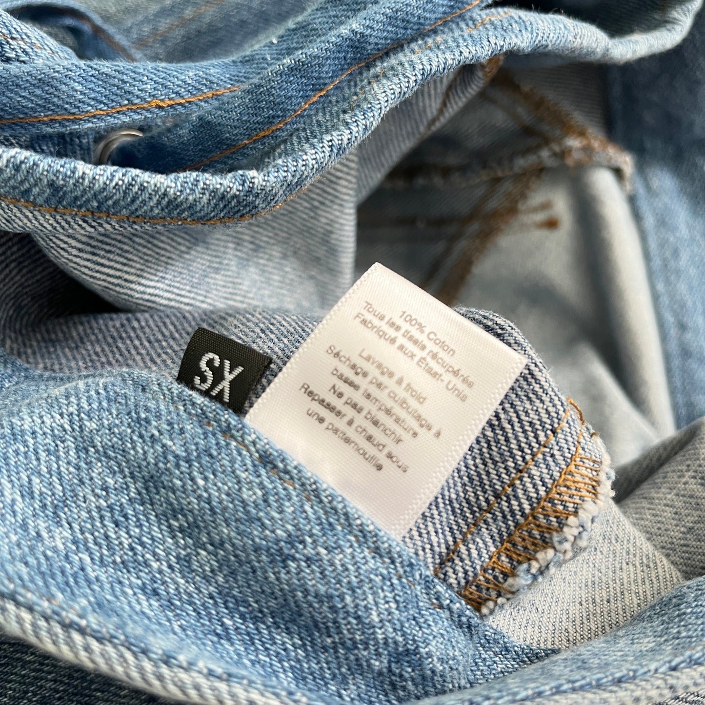 EB Denim Lace Up in Medium Wash