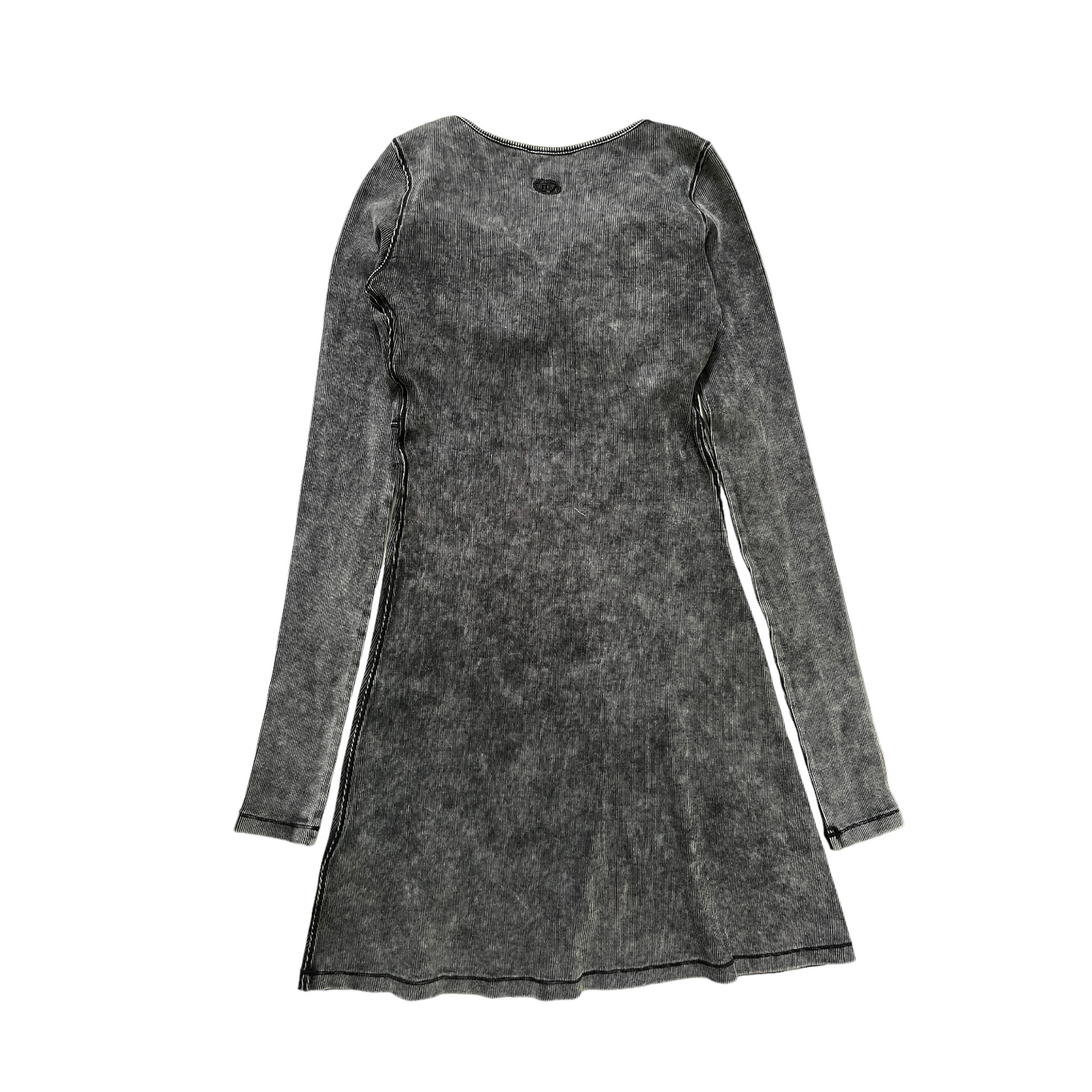 Diesel Branette Long Sleeve Mini Dress in Black