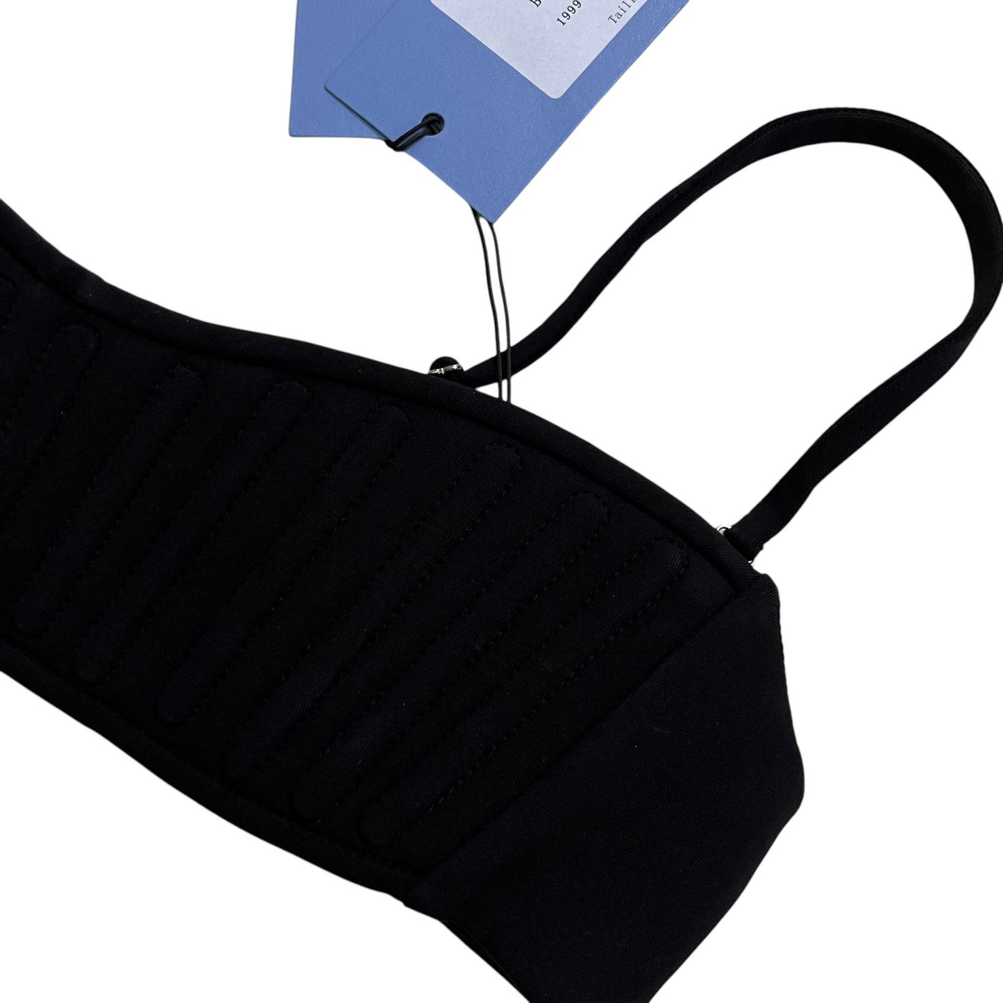 Mugler decorative-stitching Bikini Top