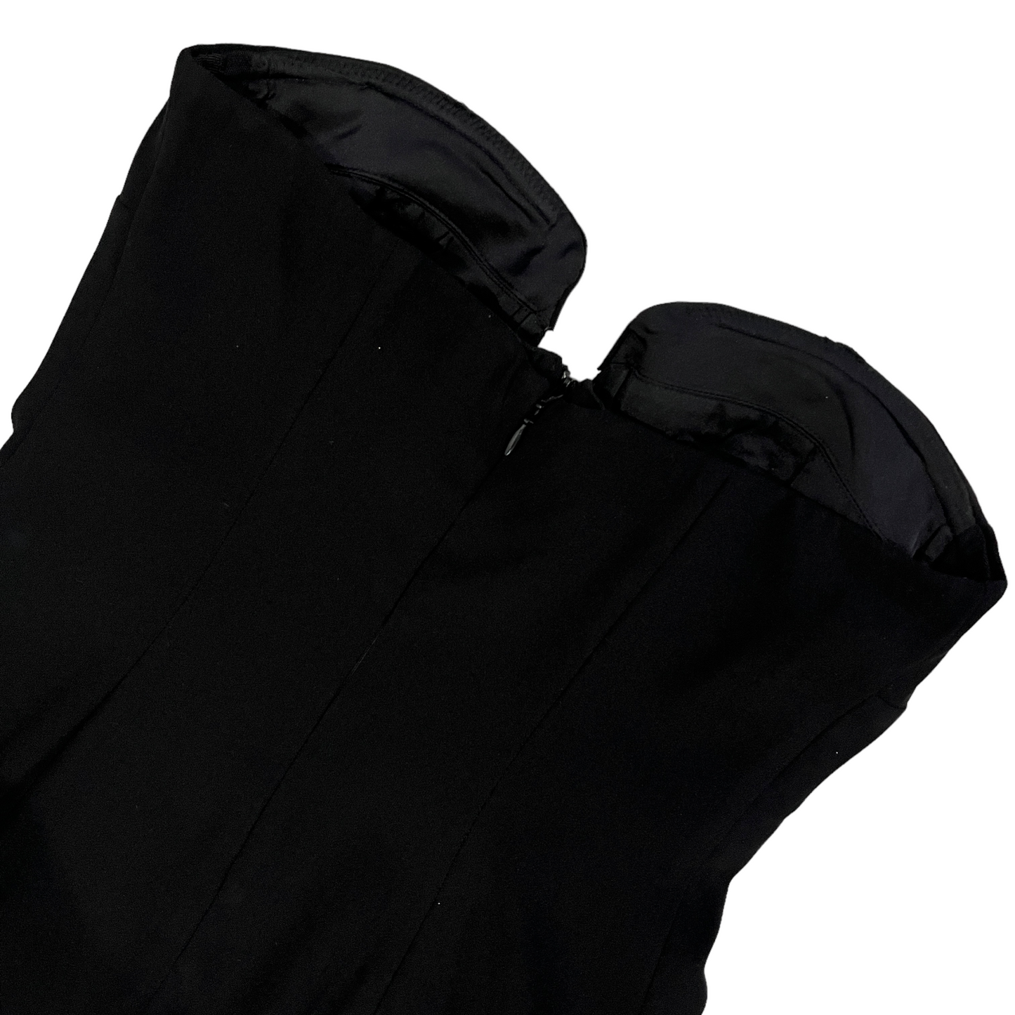 L'Academie Cosme Mini Dress in Black