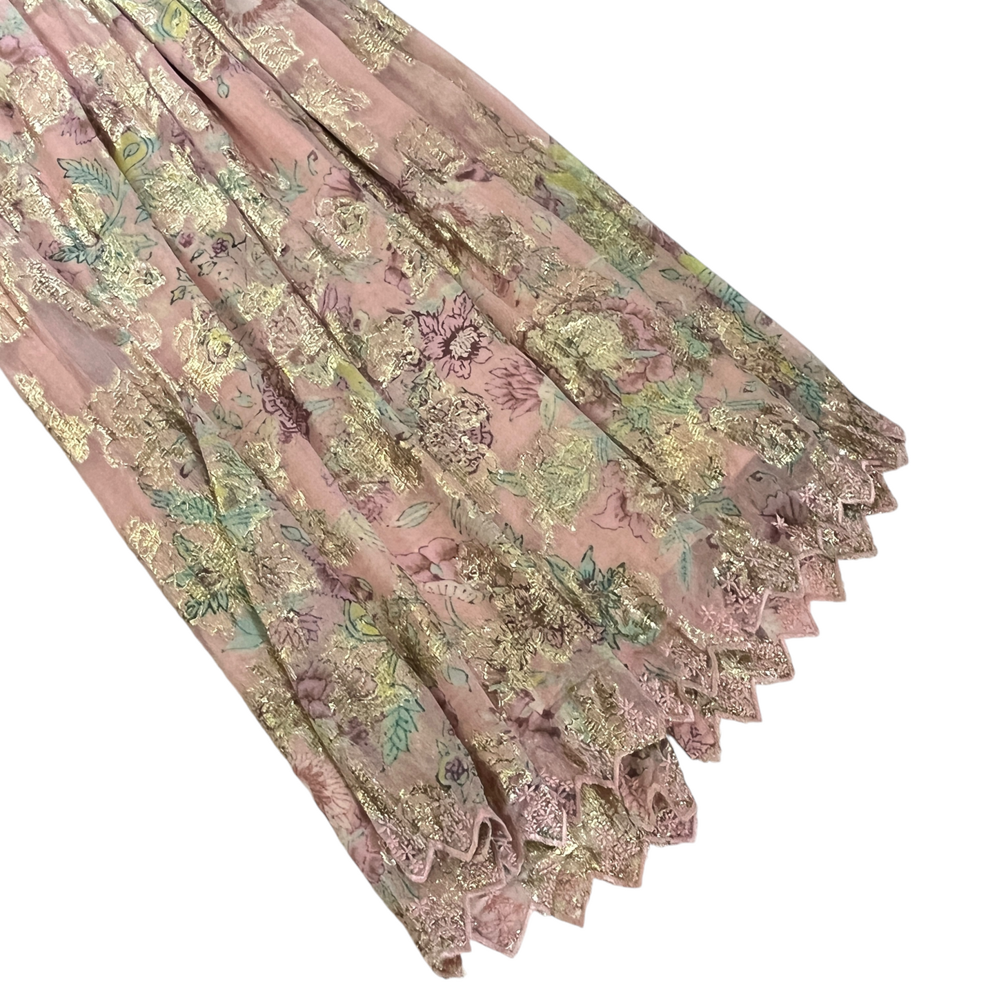 HEMANT AND NANDITA Nora Maxi Dress in Rose Pink