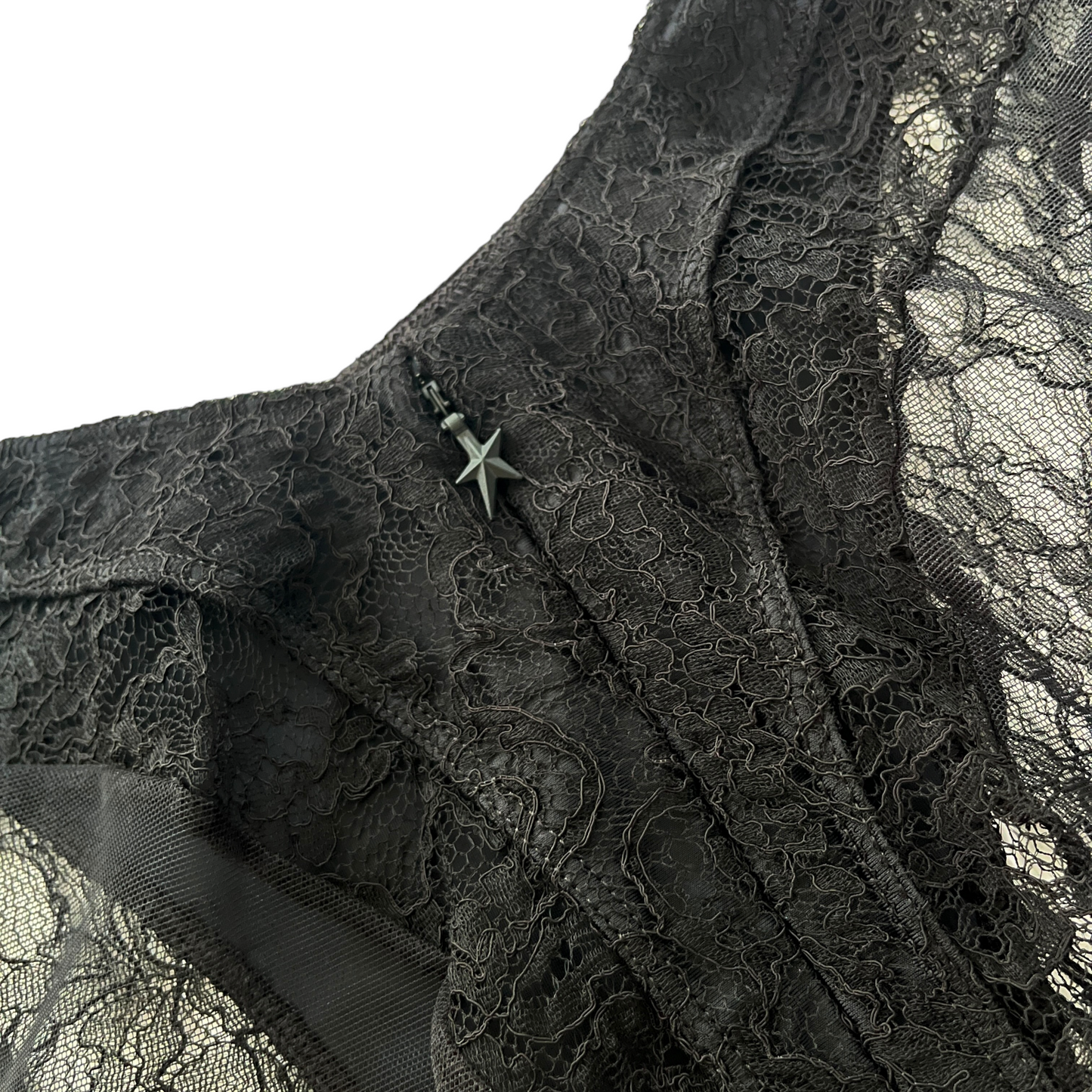 Mugler Lace Tights in Black