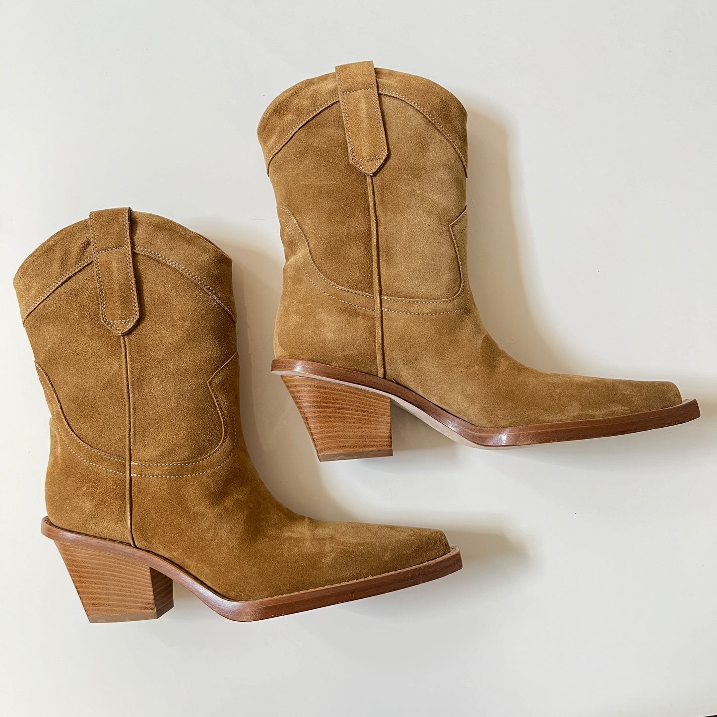 Paris Texas Dakota Ankle Boot Heel 60 in Caramel
