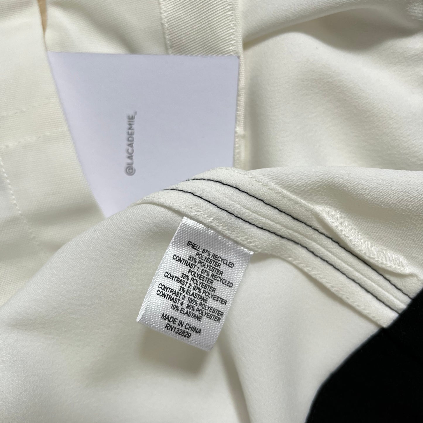 L'Academie Vera Top in White