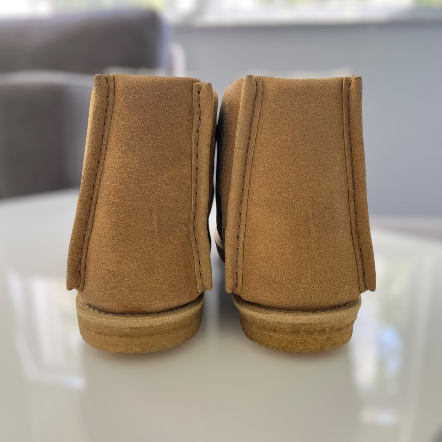 JW Anderson Ankle Boot in Mustava & Beige
