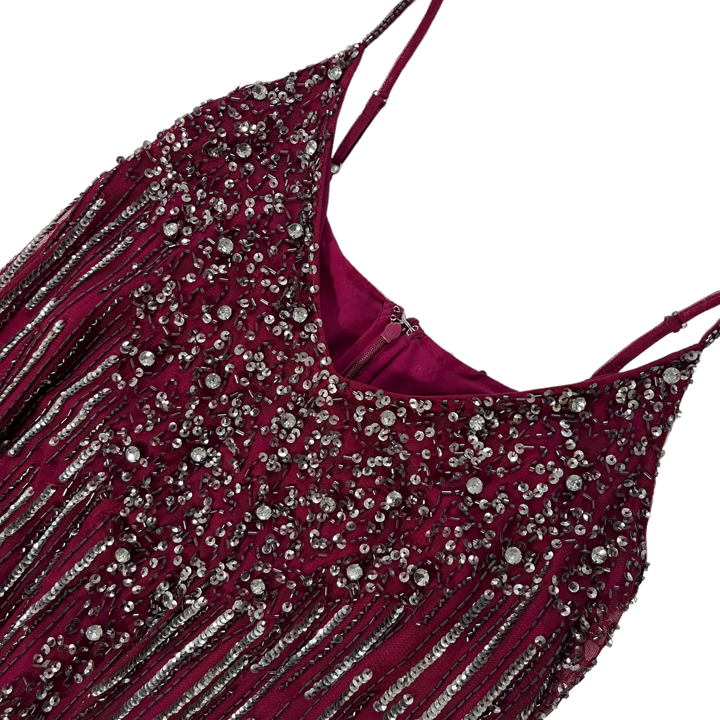 Tularosa Naiya Mini Dress in Berry Red