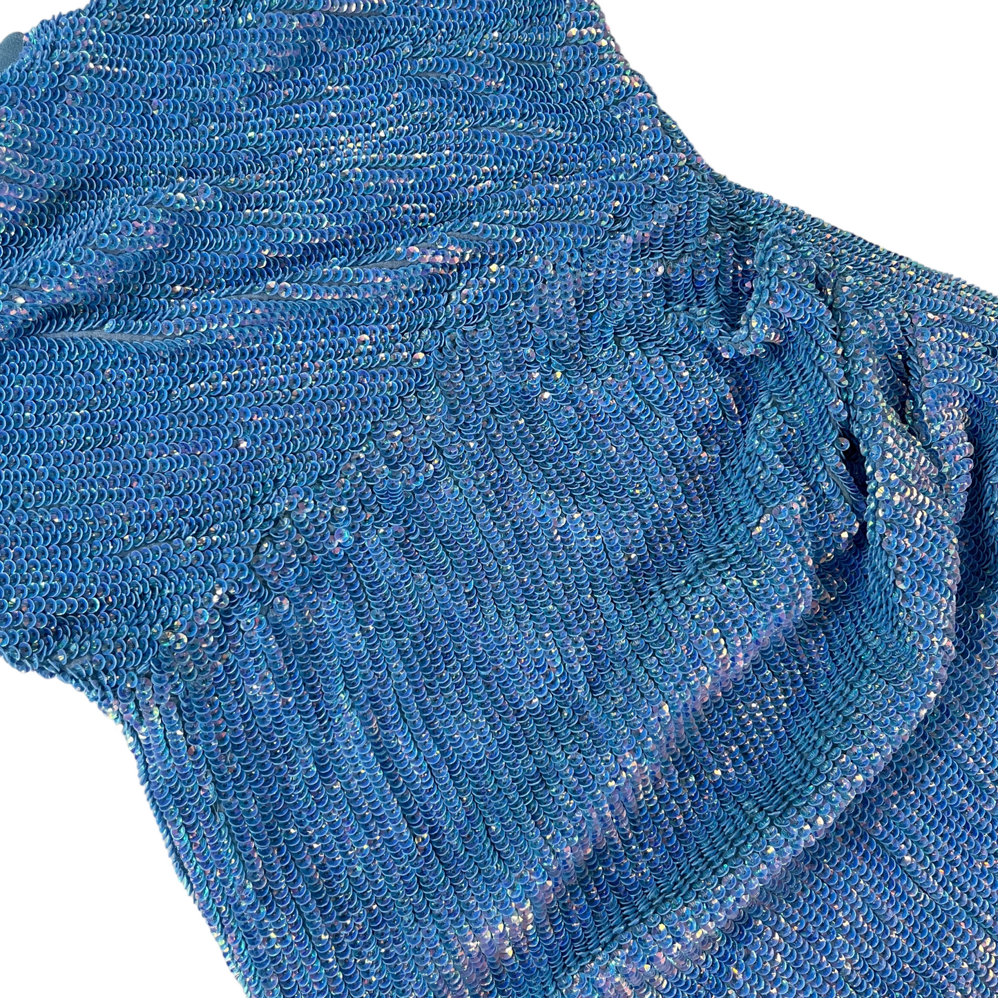 retrofete Katya Dress in Blue Rainbow