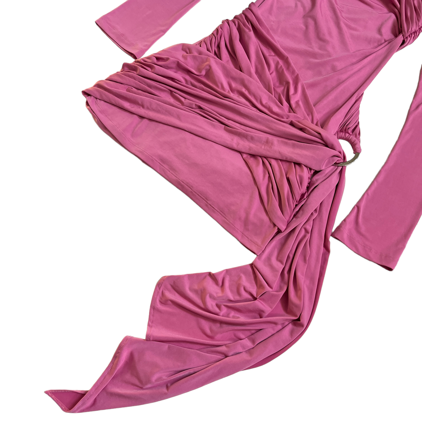 THE ATTICO Fran Mini Dress in Shocking Pink