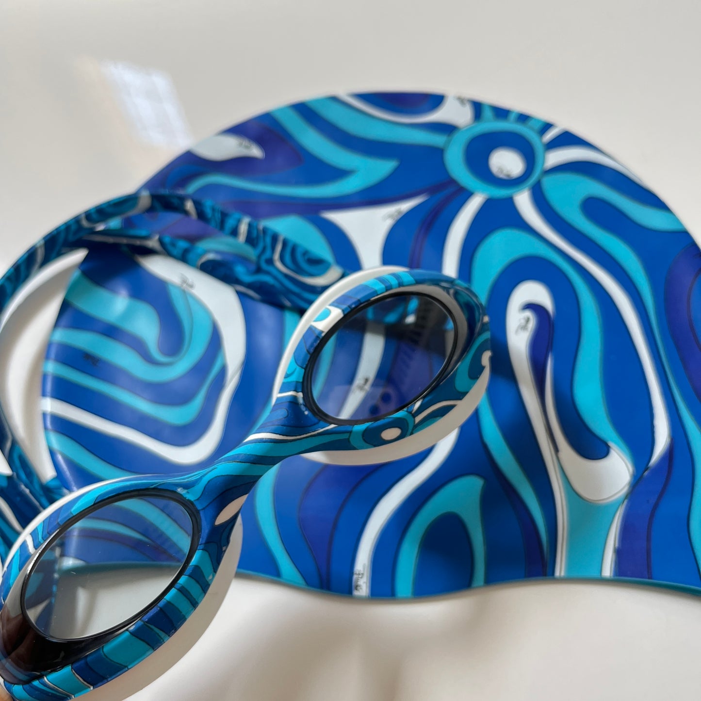 Emilio Pucci Swimming Set in Blue
