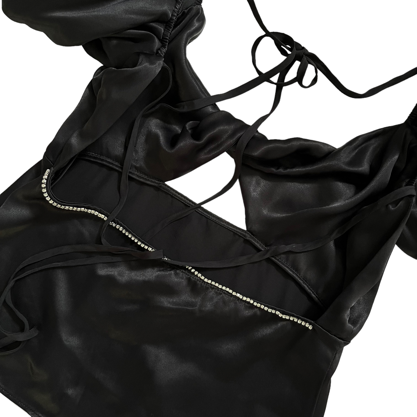LPA Carmen Top in Black