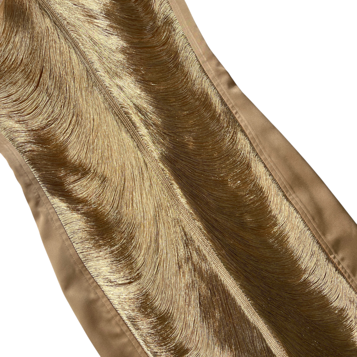 Cult Gaia Mara Dress in Gold Small