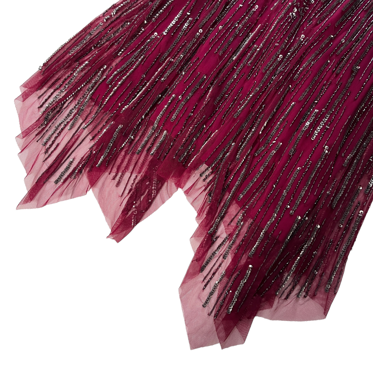 Tularosa Naiya Mini Dress in Berry Red