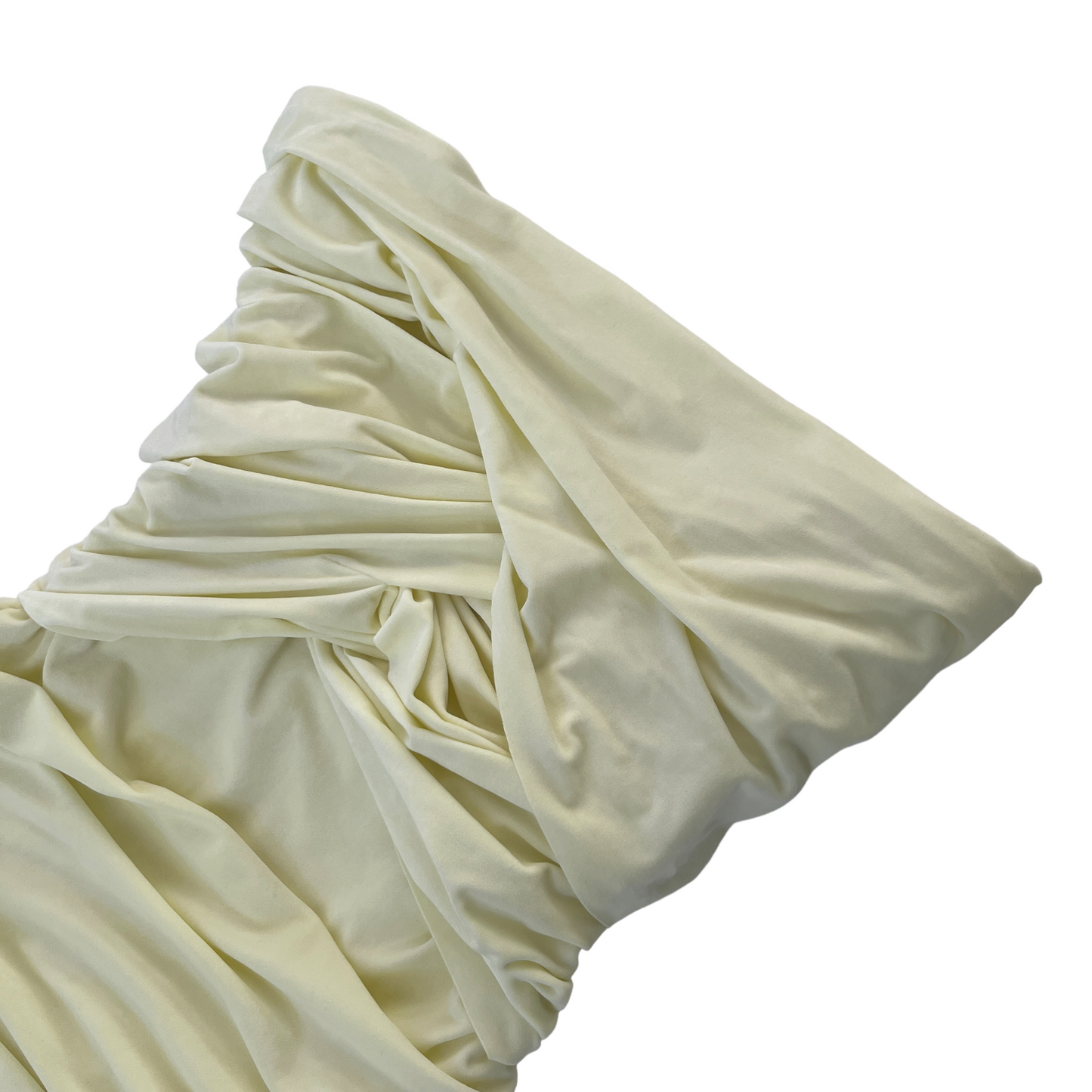 Alexander Wang Interwoven Off Shoulder Mini Dress in Tender Yellow