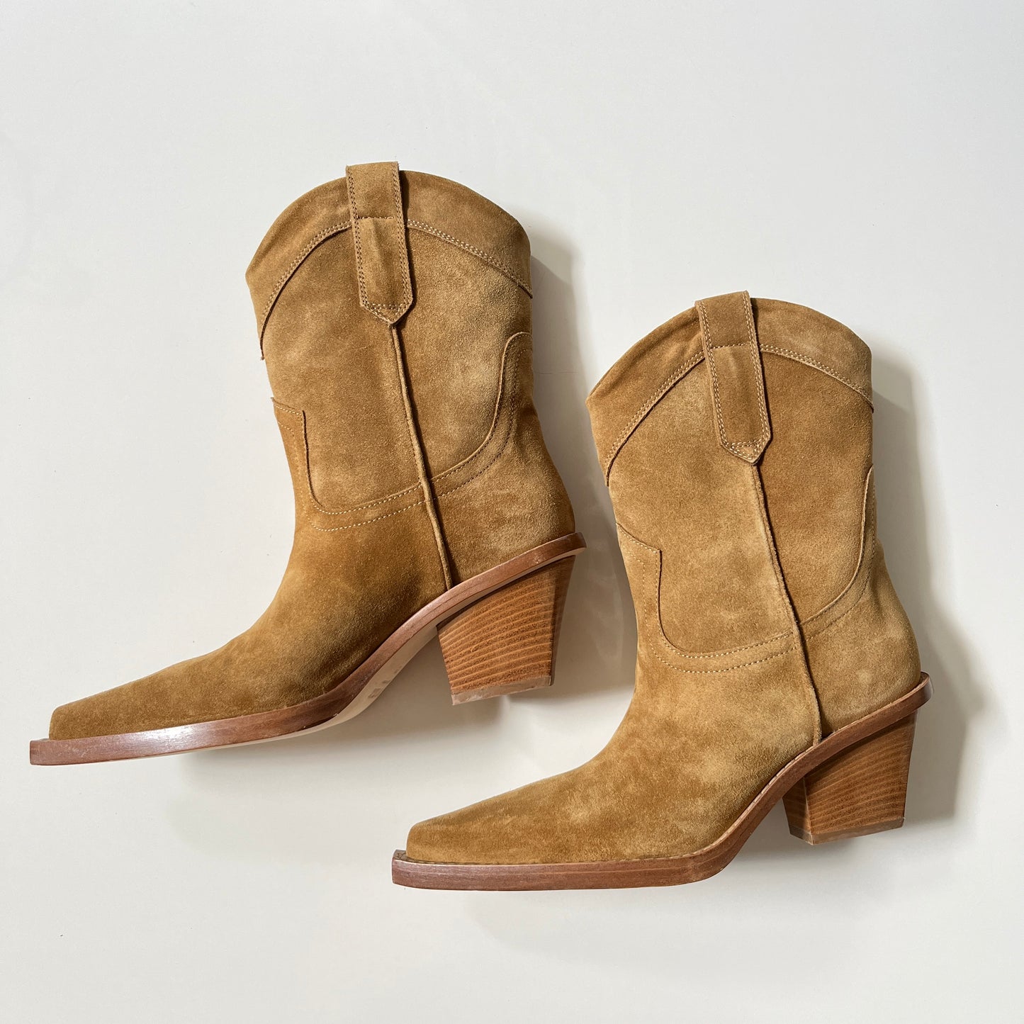 Paris Texas Dakota Ankle Boot Heel 60 in Caramel