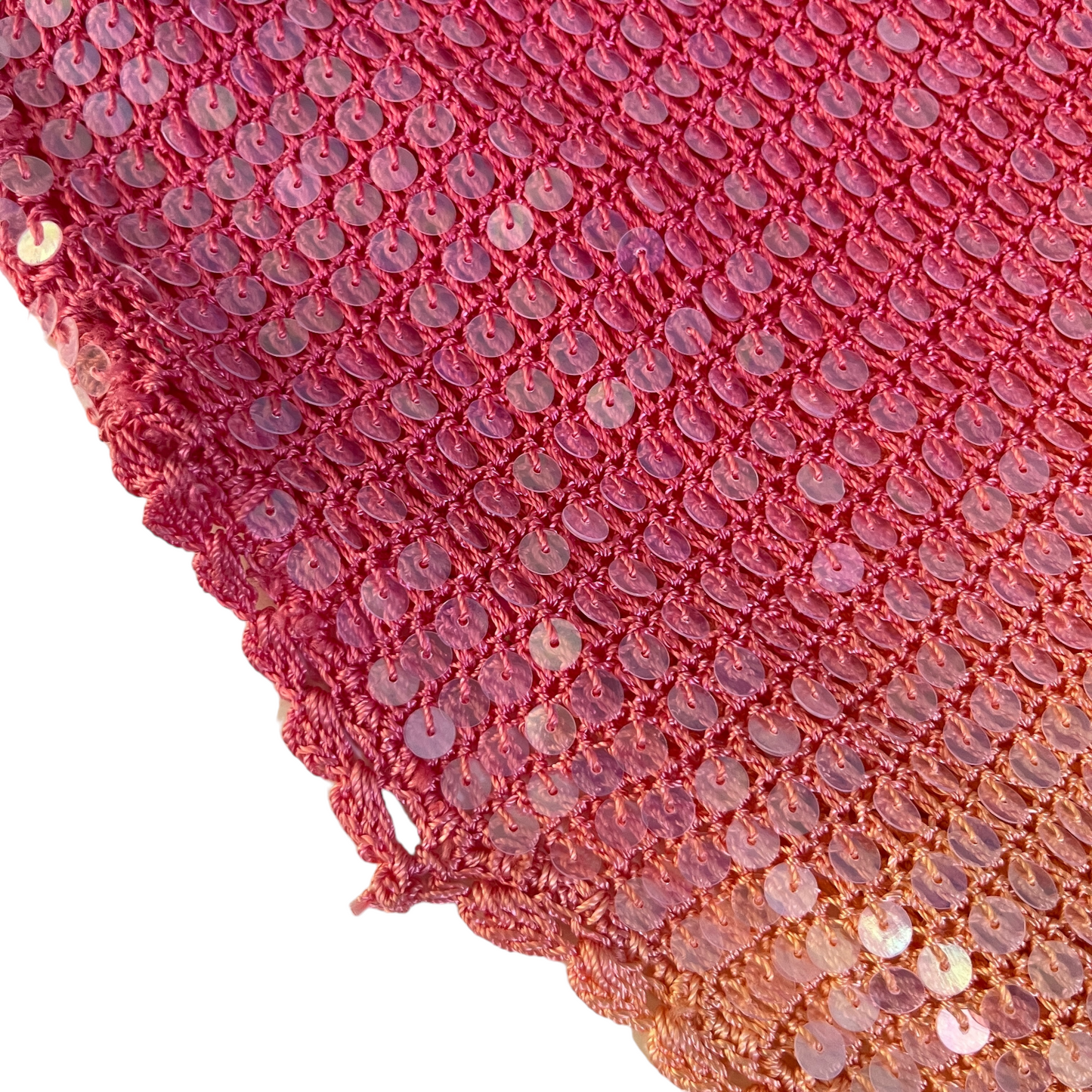 retrofete Candice Crochet Dress in Sunset Ombre