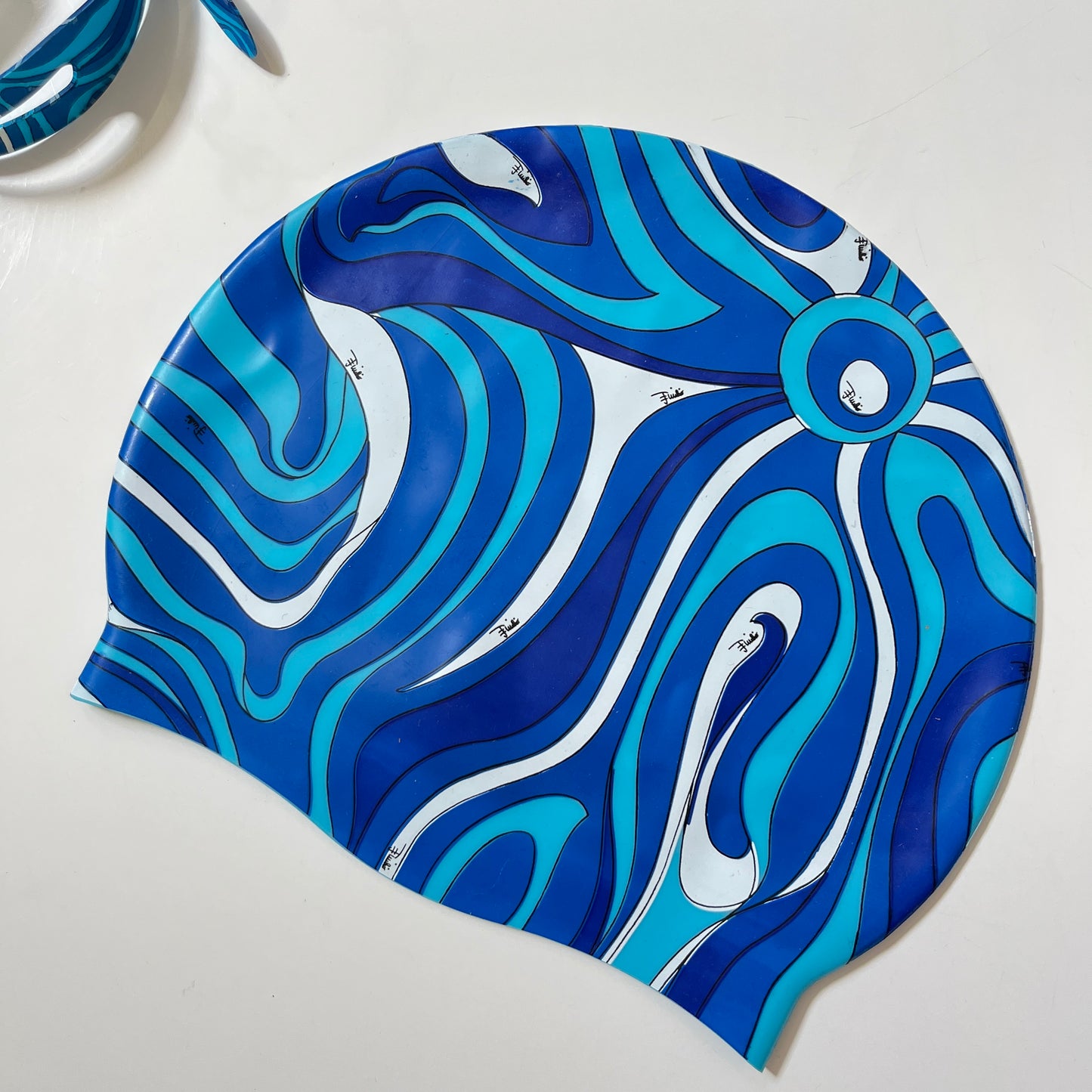 Emilio Pucci Swimming Set in Blue