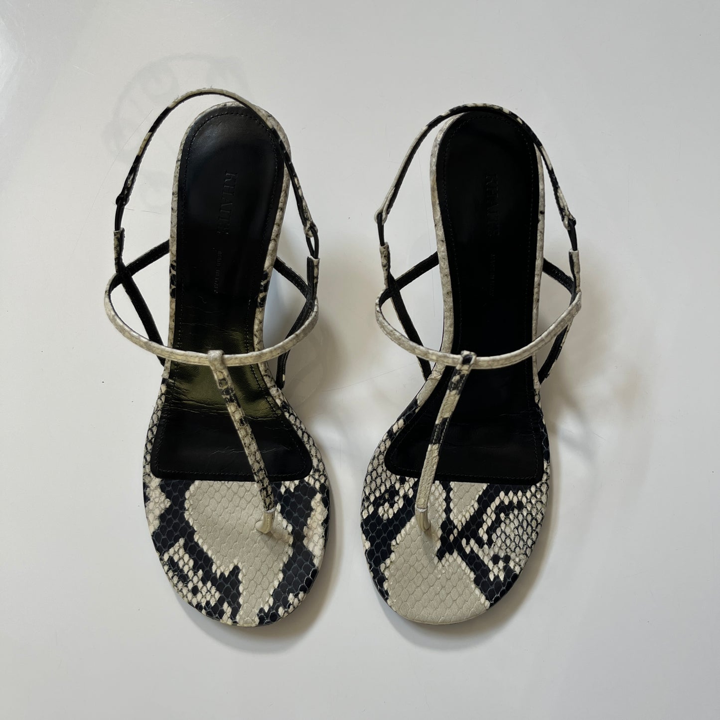 KHAITE Linden Sandal in Python