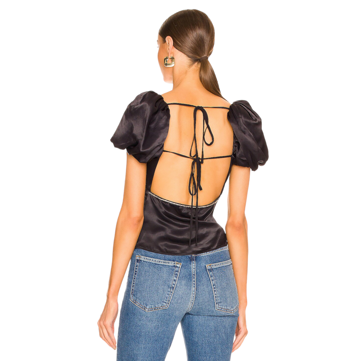 LPA Carmen Top in Black