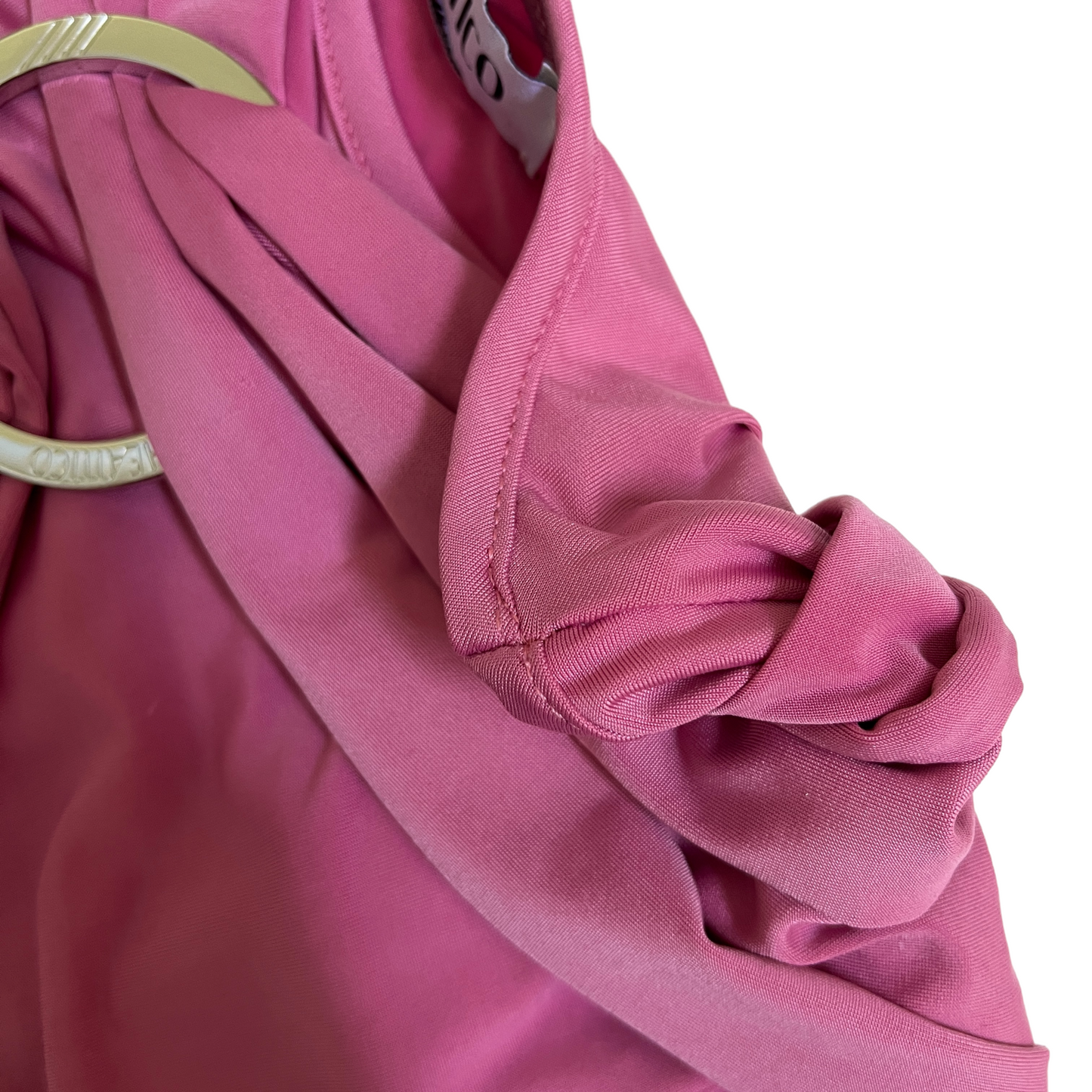 THE ATTICO Fran Mini Dress in Shocking Pink