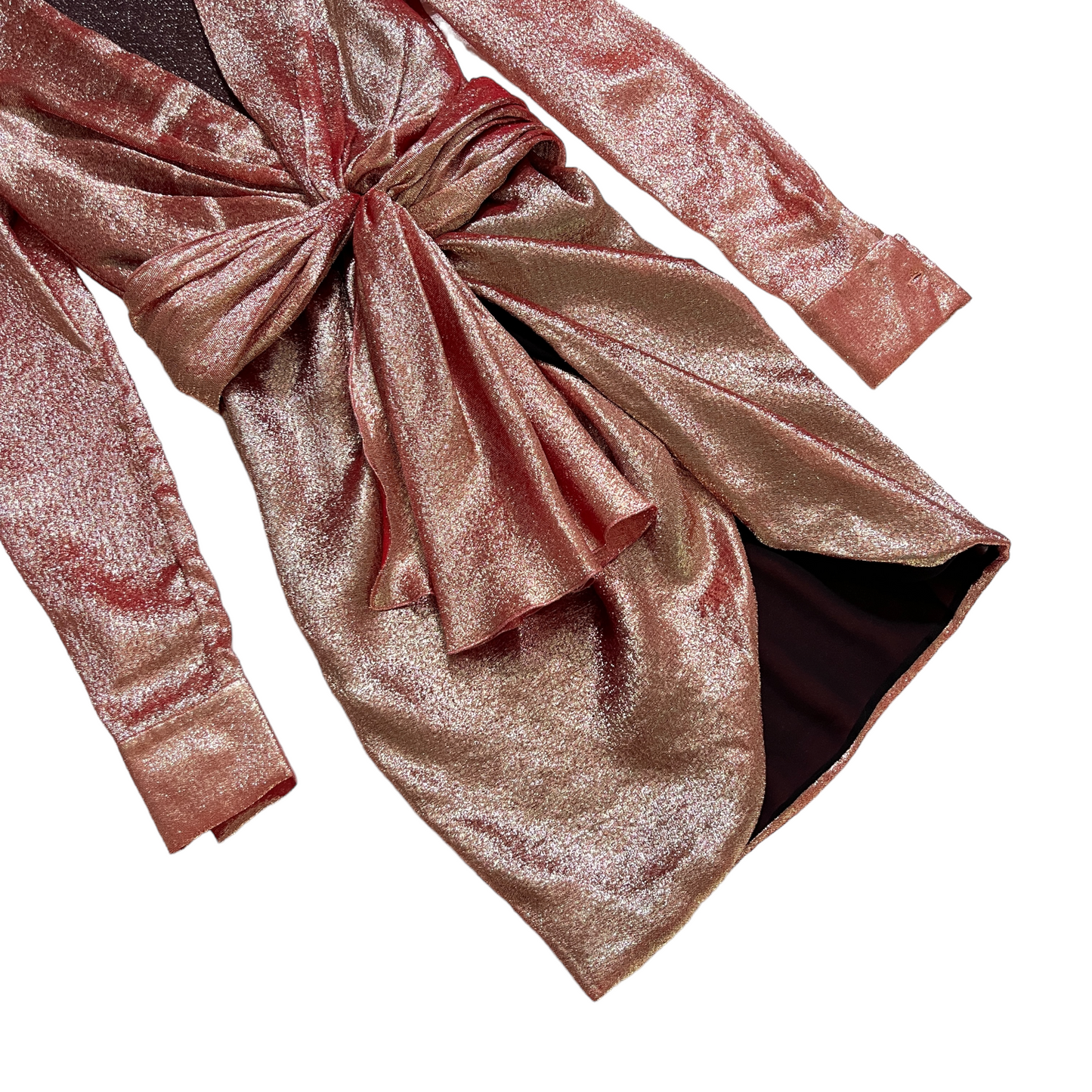 Redemption for FWRD Long Sleeve Dress in Red