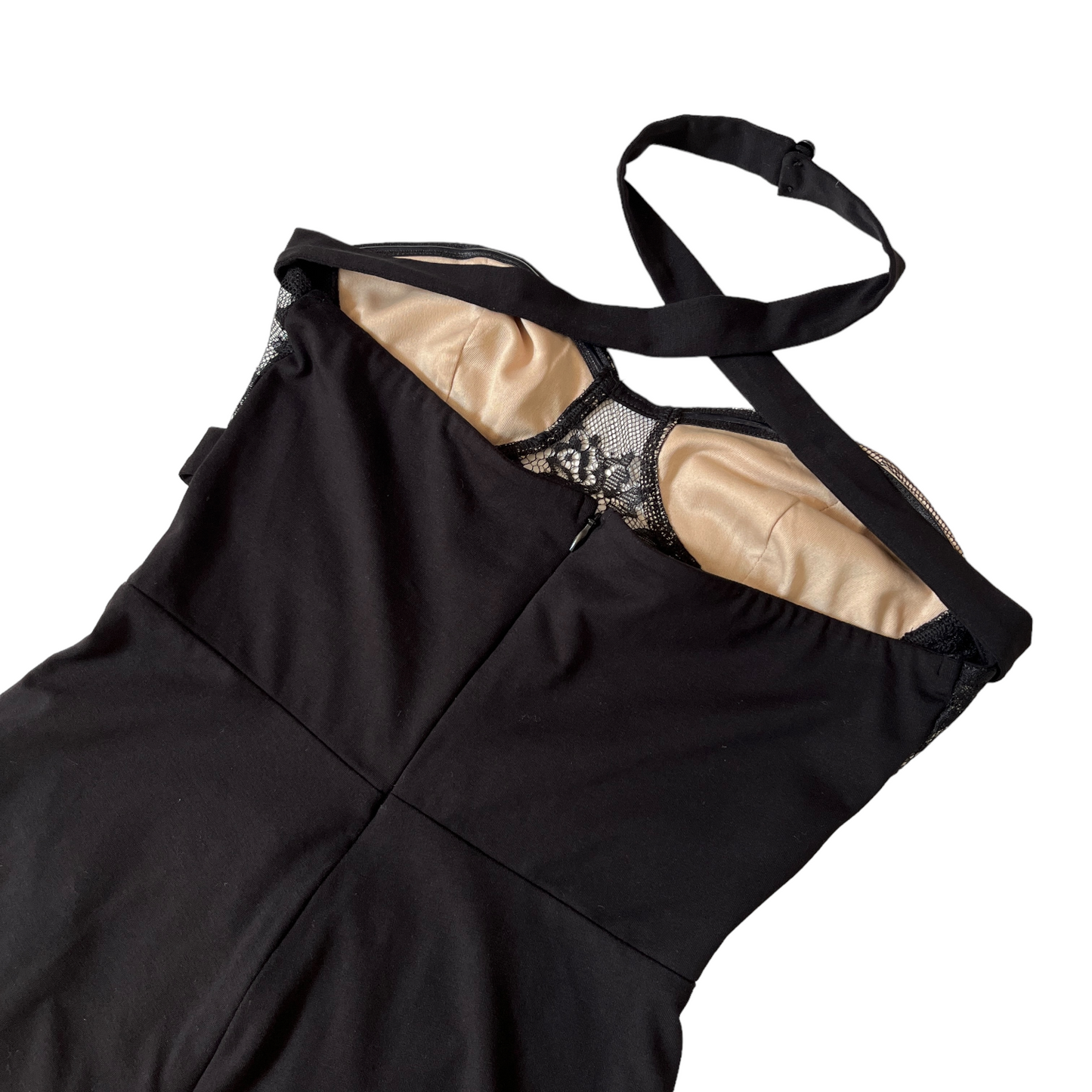superdown Greta Halter Jumpsuit in Black