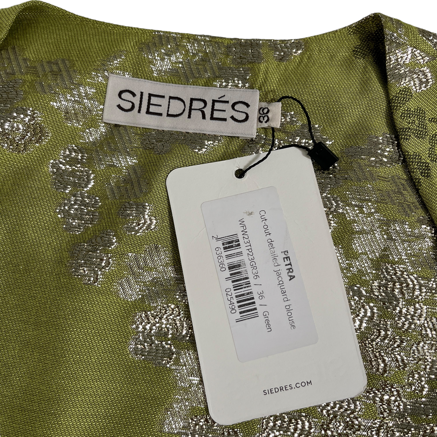 SIEDRES Petra Top in Green