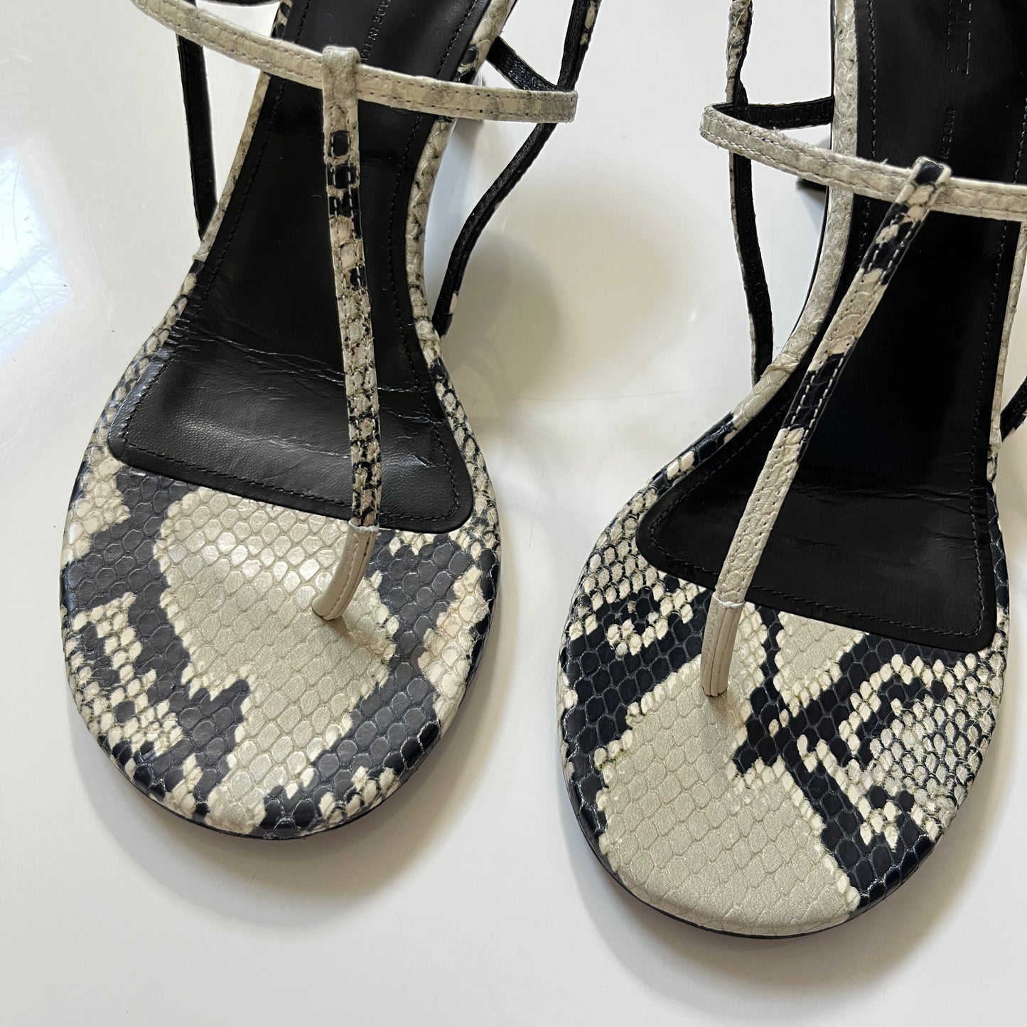 KHAITE Linden Sandal in Python