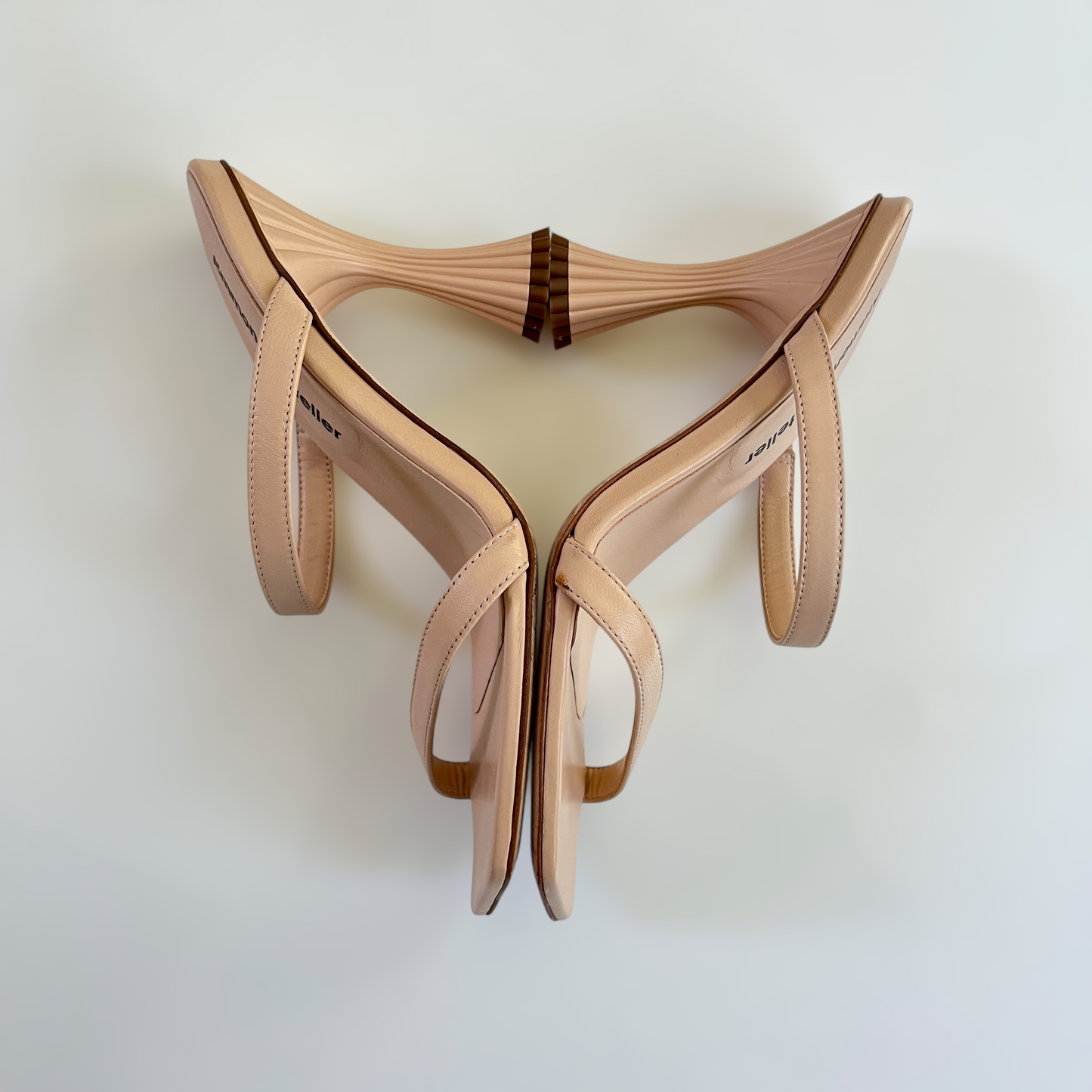 A'mmonde Atelier Andrea 100 Sandals in Nude