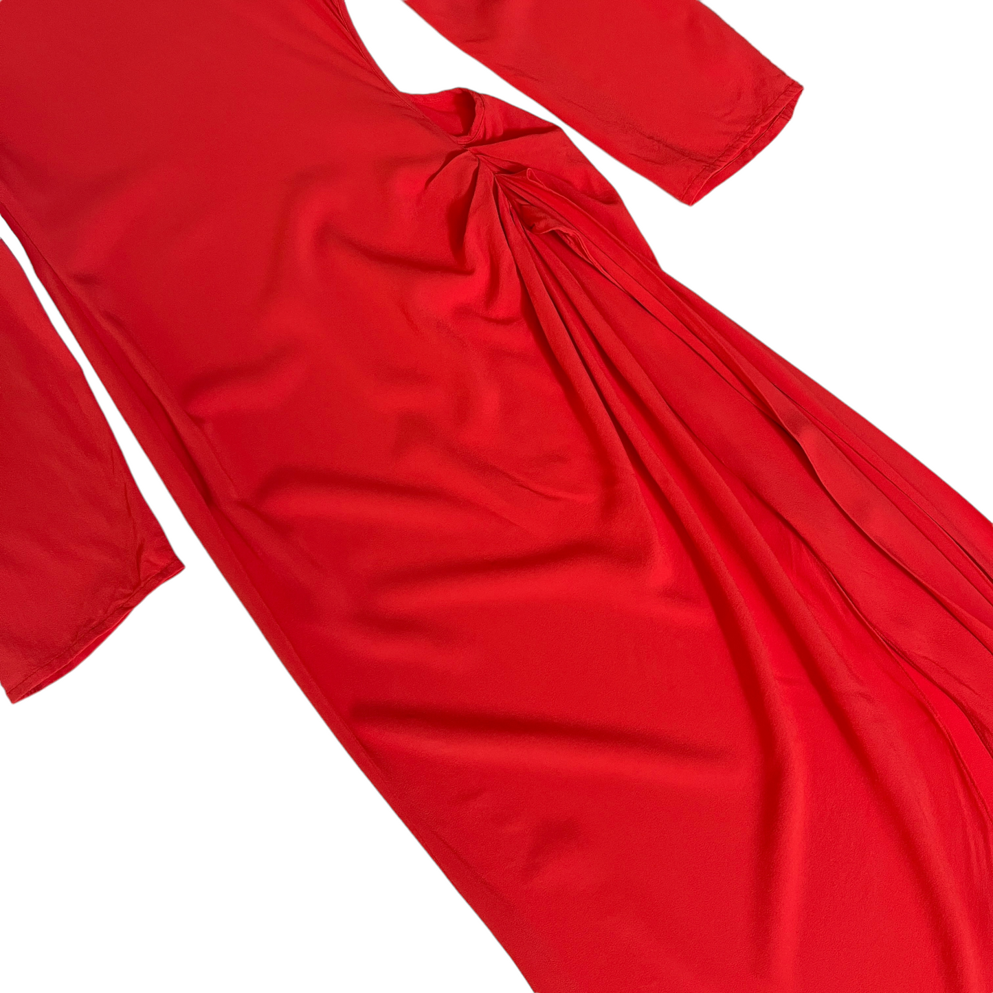 SILVIA TCHERASSI Temis Dress in Orange