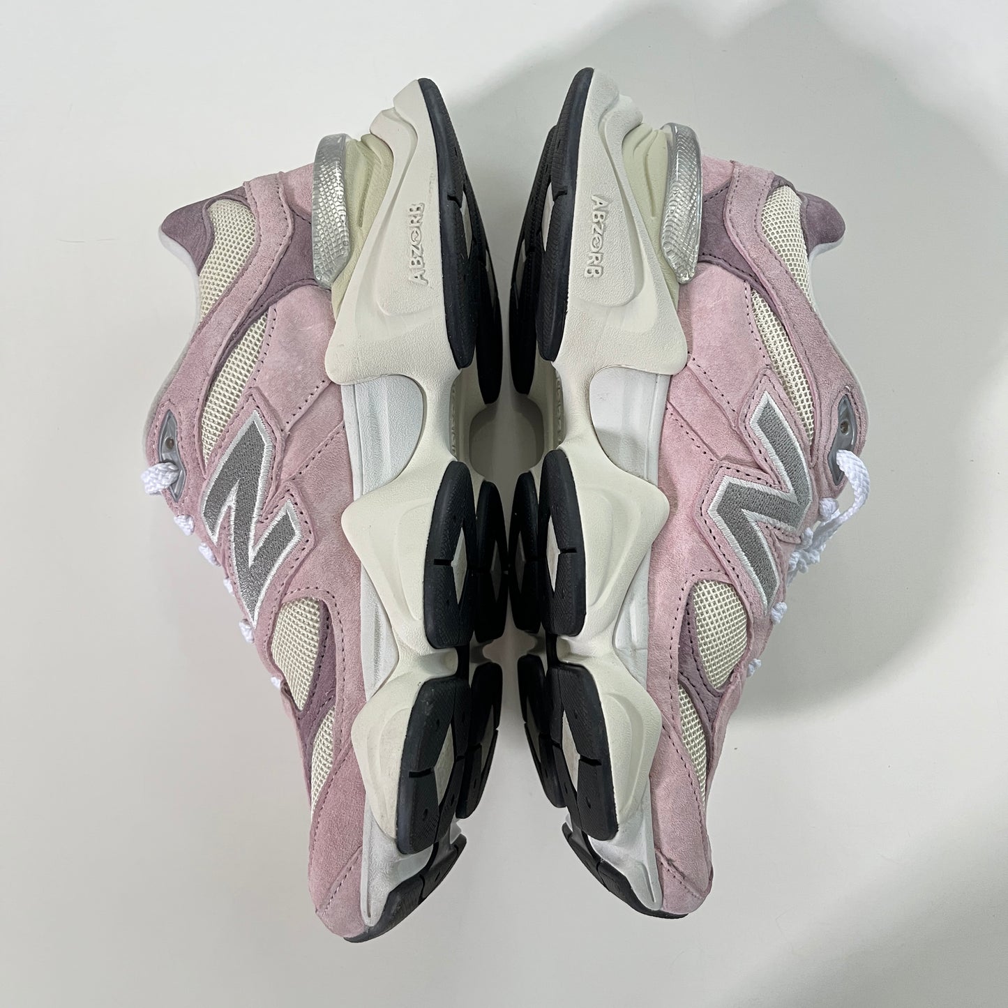 New Balance 9060 Sneaker in Rose Sugar, Angora, & Ice Wine