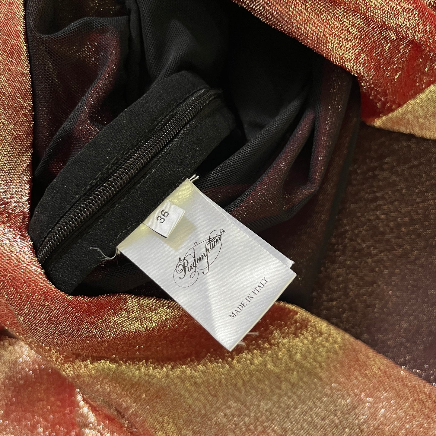 Redemption for FWRD Long Sleeve Dress in Red