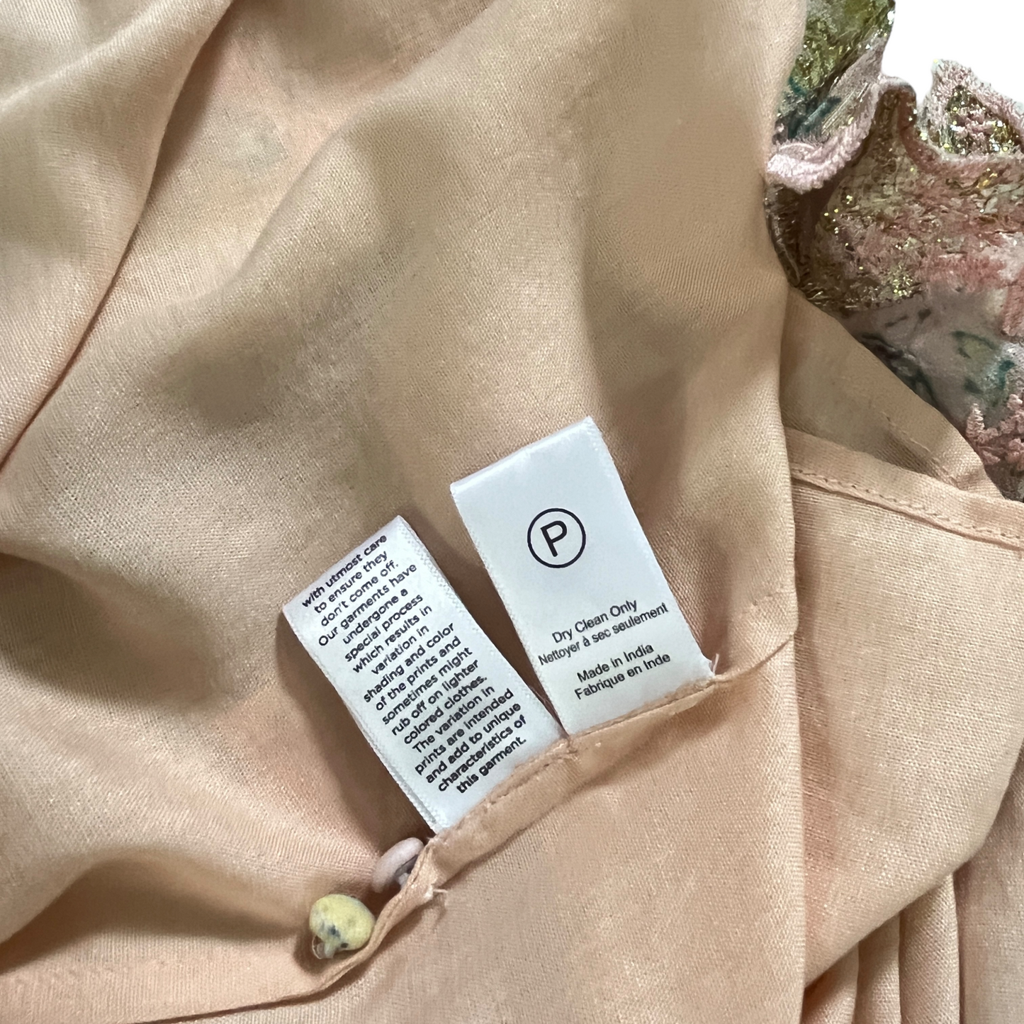 HEMANT AND NANDITA Nora Maxi Dress in Rose Pink