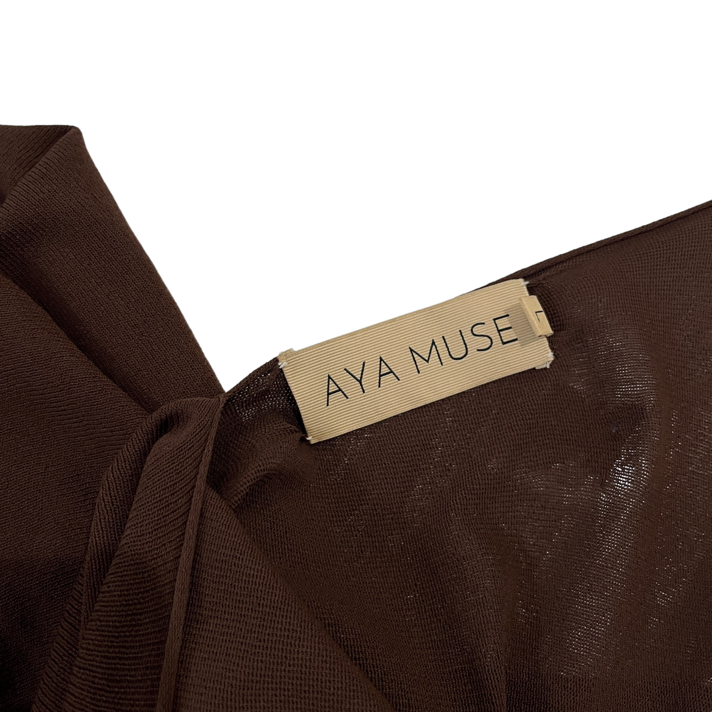 Aya Muse Birch Dress in Chocolate
