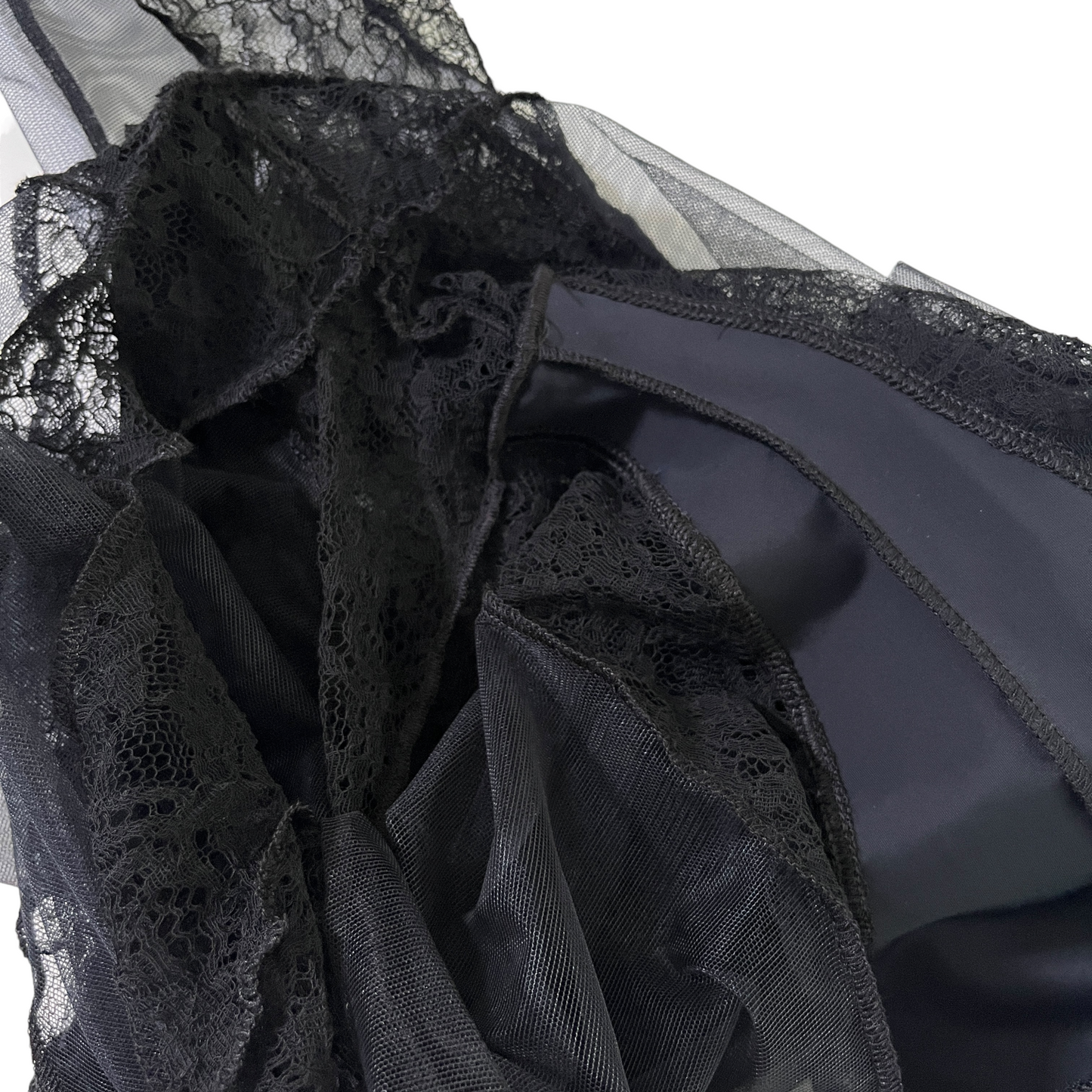 Mugler Lace Tights in Black