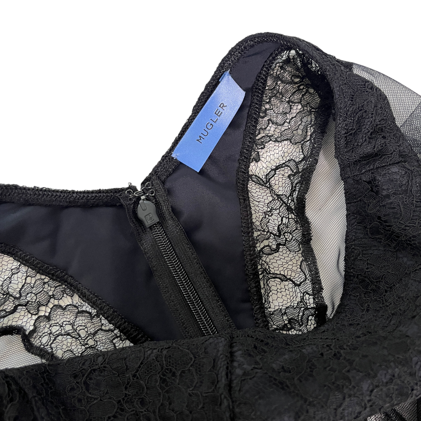 Mugler Lace Tights in Black