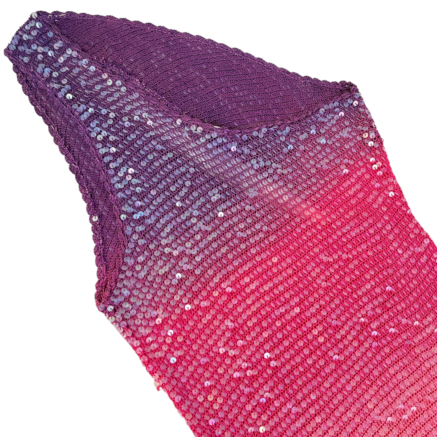 retrofete Candice Crochet Dress in Sunset Ombre