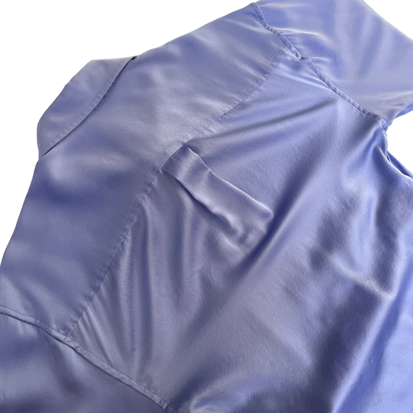 Alexander Wang Threaded Placket Draped Shirt Dress in Easter Egg