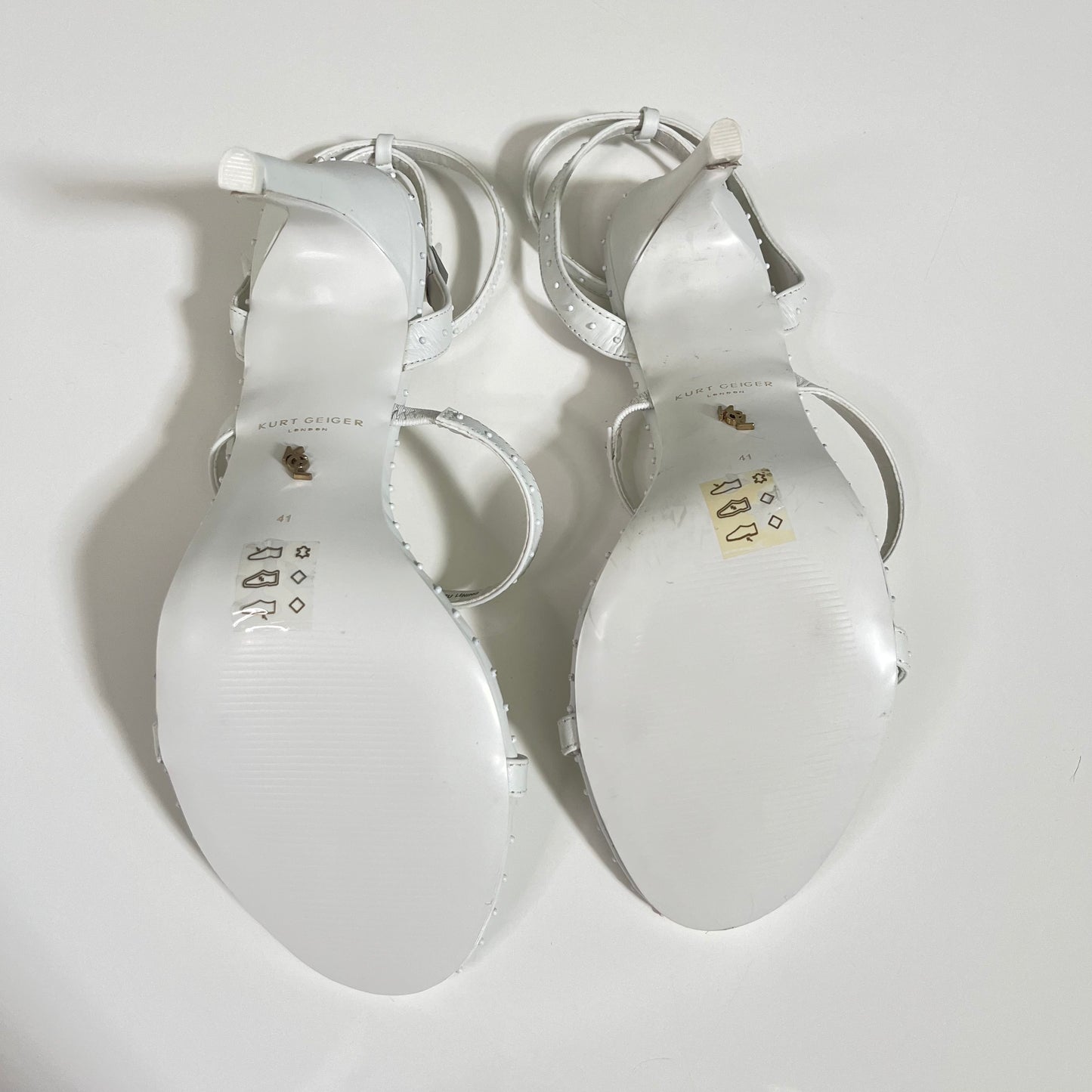 KURT GEIGER LONDON Portia Drench Stud Embellished Strappy Sandals