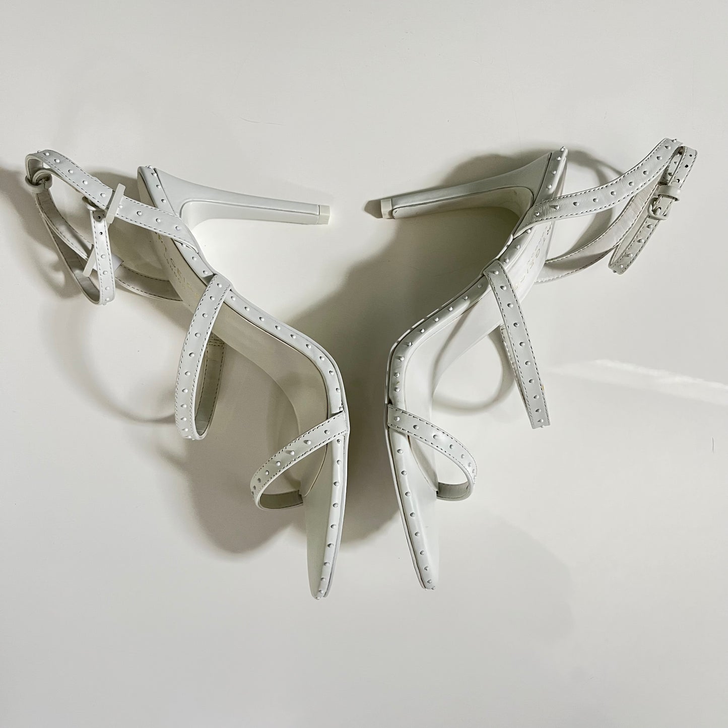 KURT GEIGER LONDON Portia Drench Stud Embellished Strappy Sandals